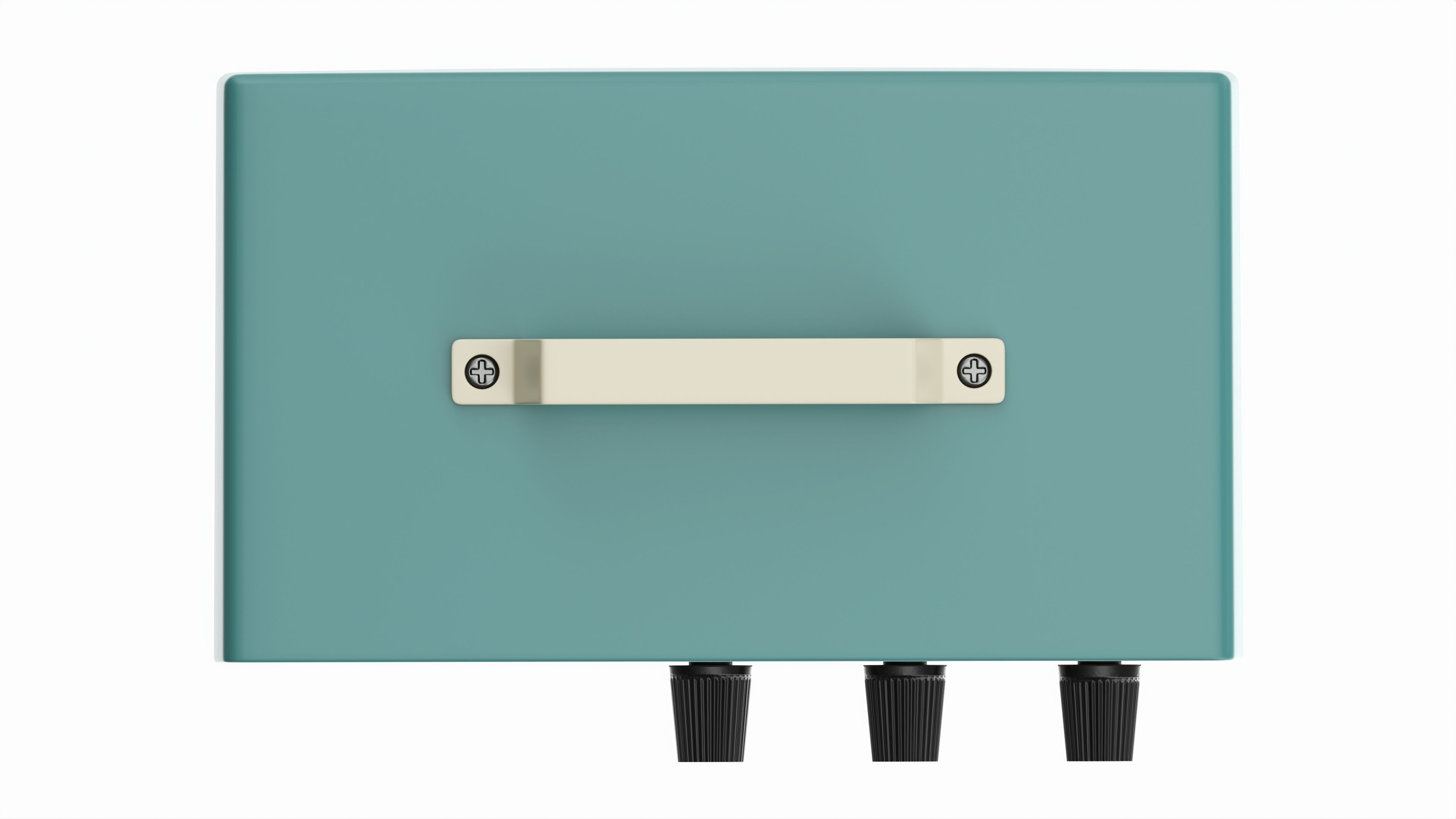 Vintage transistor radio 3D model_5