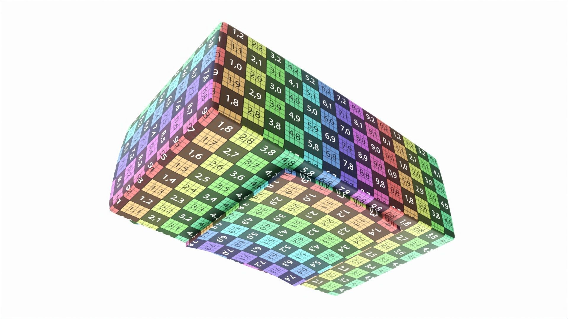 Vintage transistor radio 3D model_9