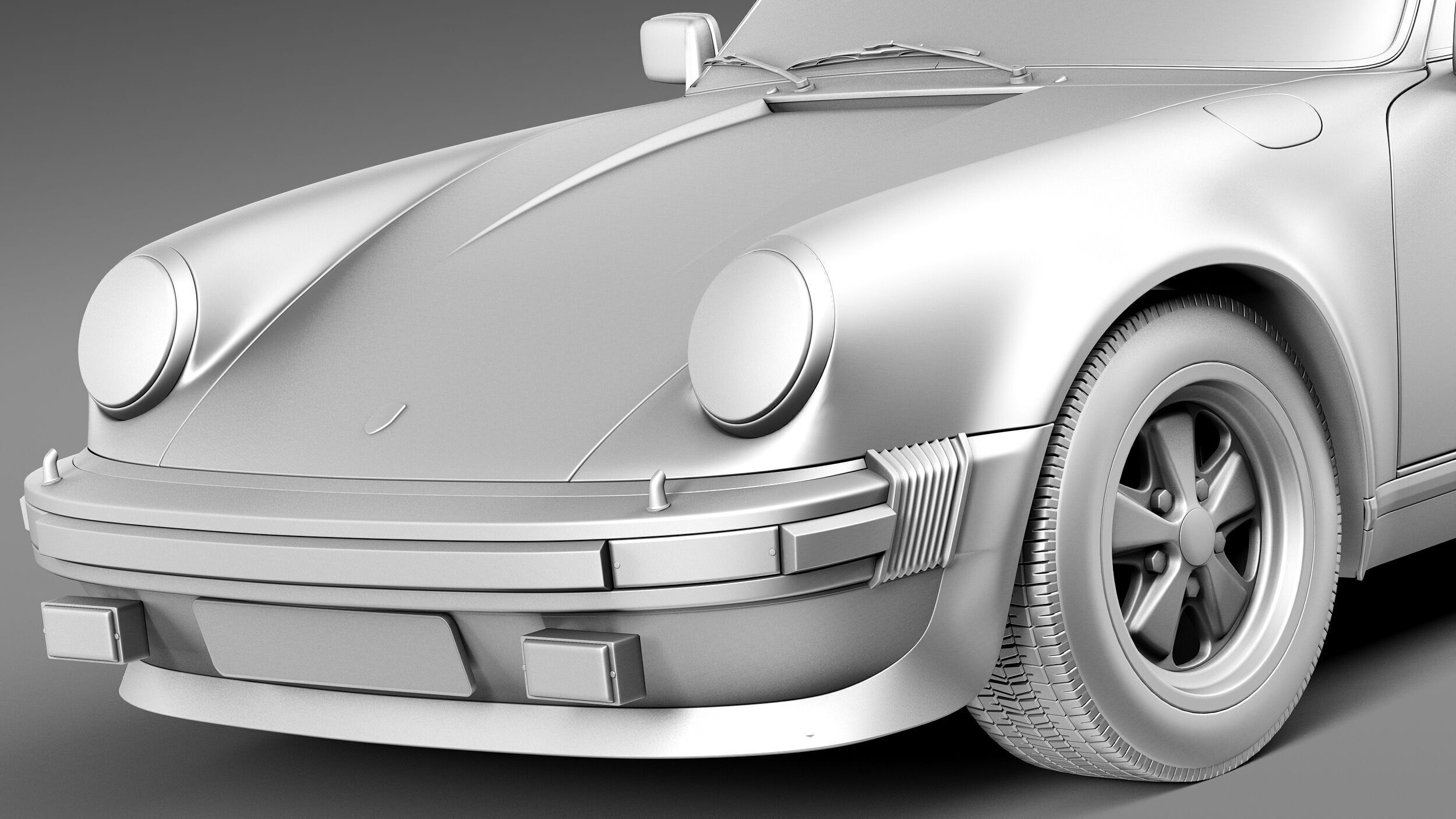 Porsche 911 930 Turbo 1975 3D model_10
