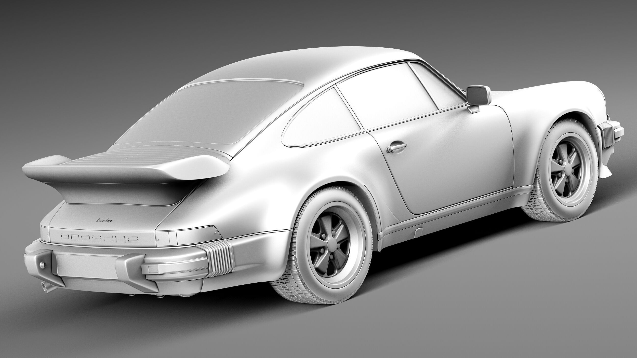 Porsche 911 930 Turbo 1975 3D model_12