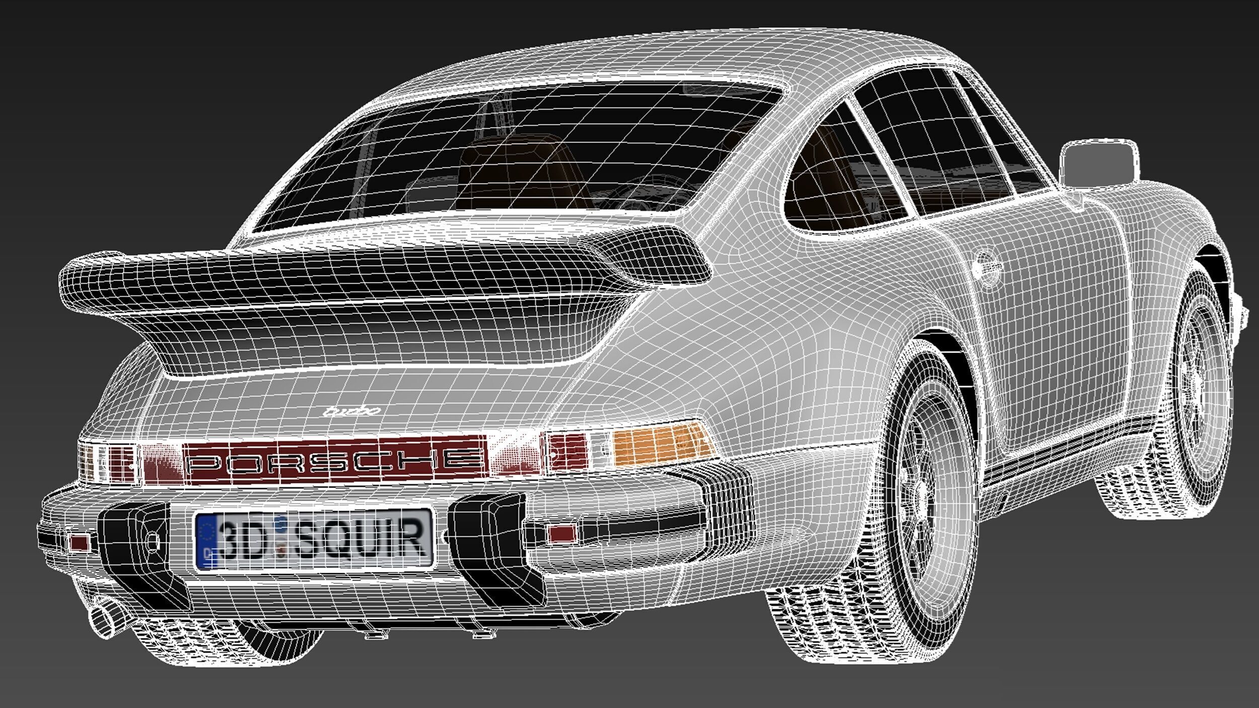 Porsche 911 930 Turbo 1975 3D model_18