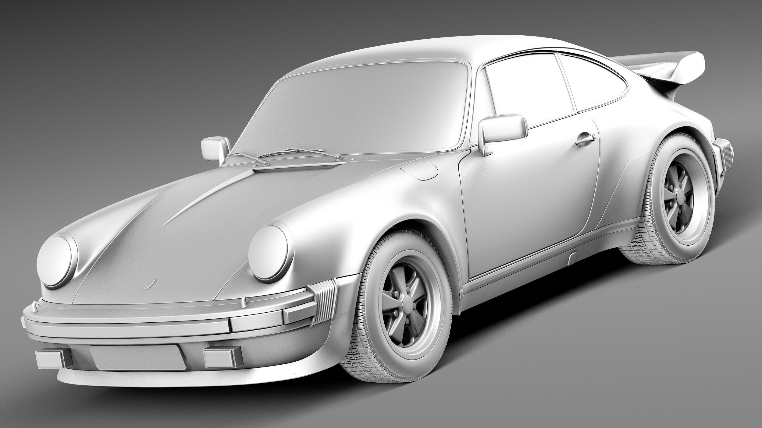 Porsche 911 930 Turbo 1975 3D model_8