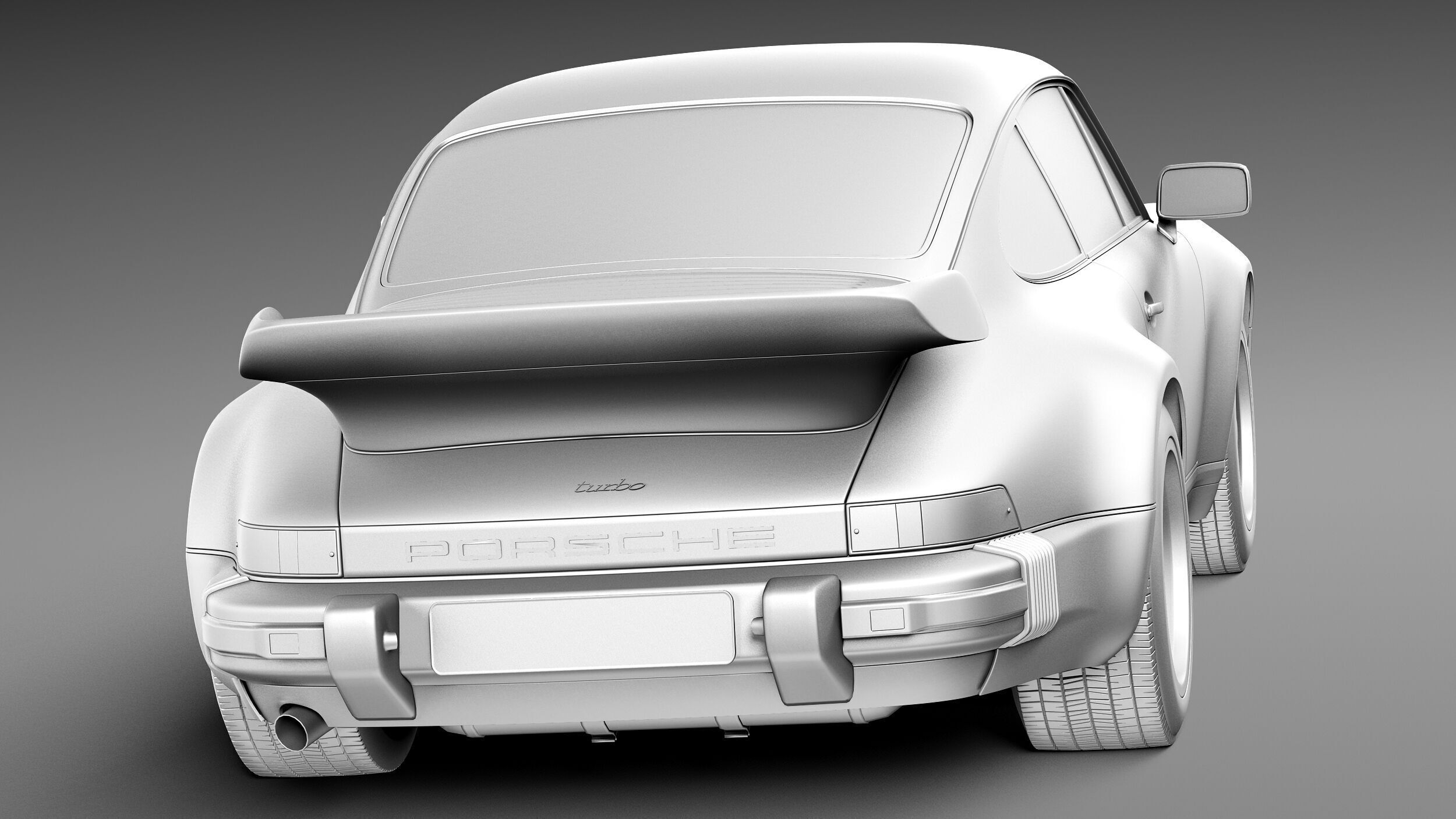 Porsche 911 930 Turbo 1975 3D model_13