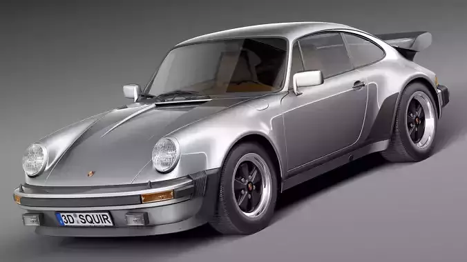 Porsche 911 930 Turbo 1975 3D model