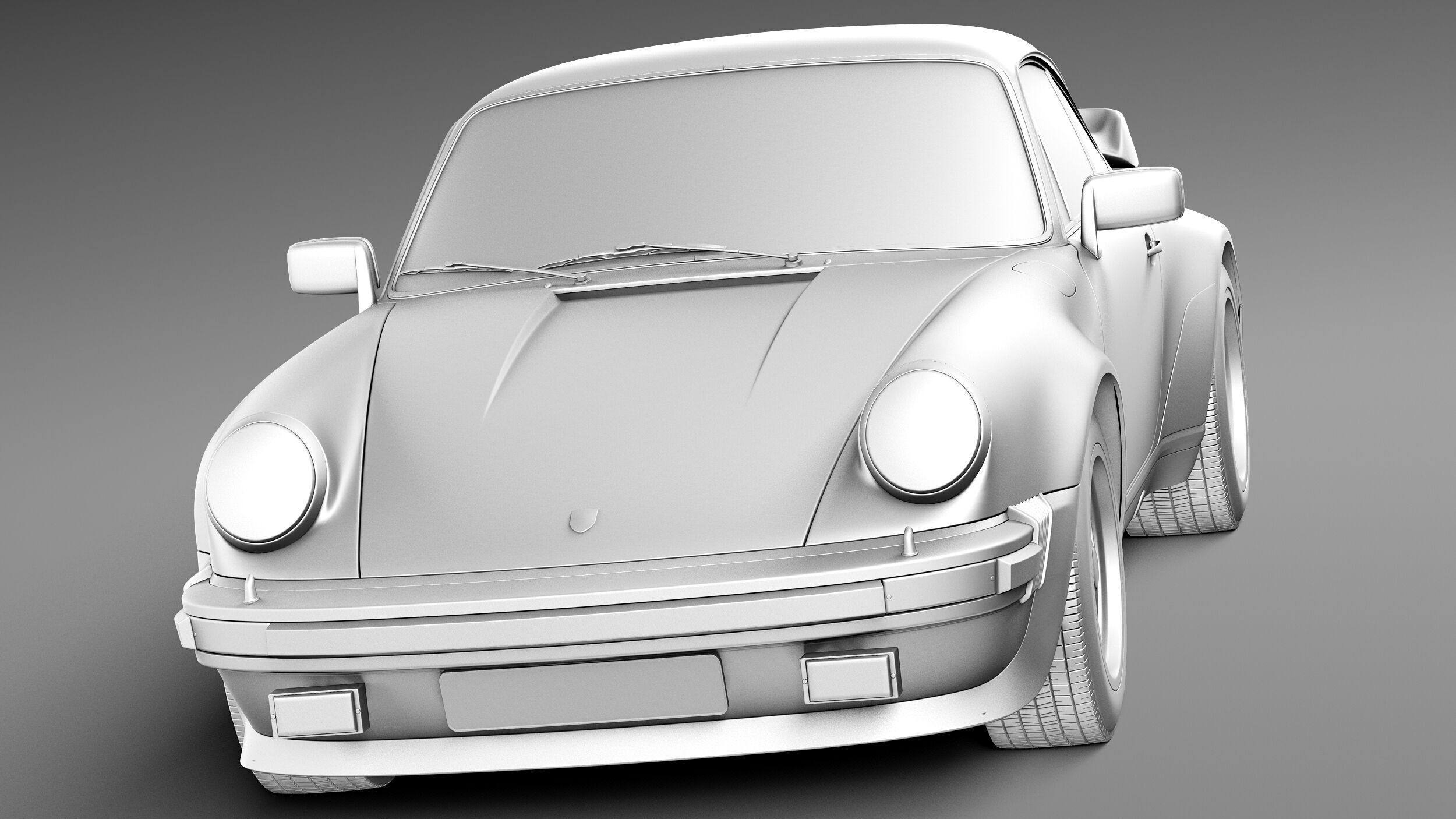 Porsche 911 930 Turbo 1975 3D model_9