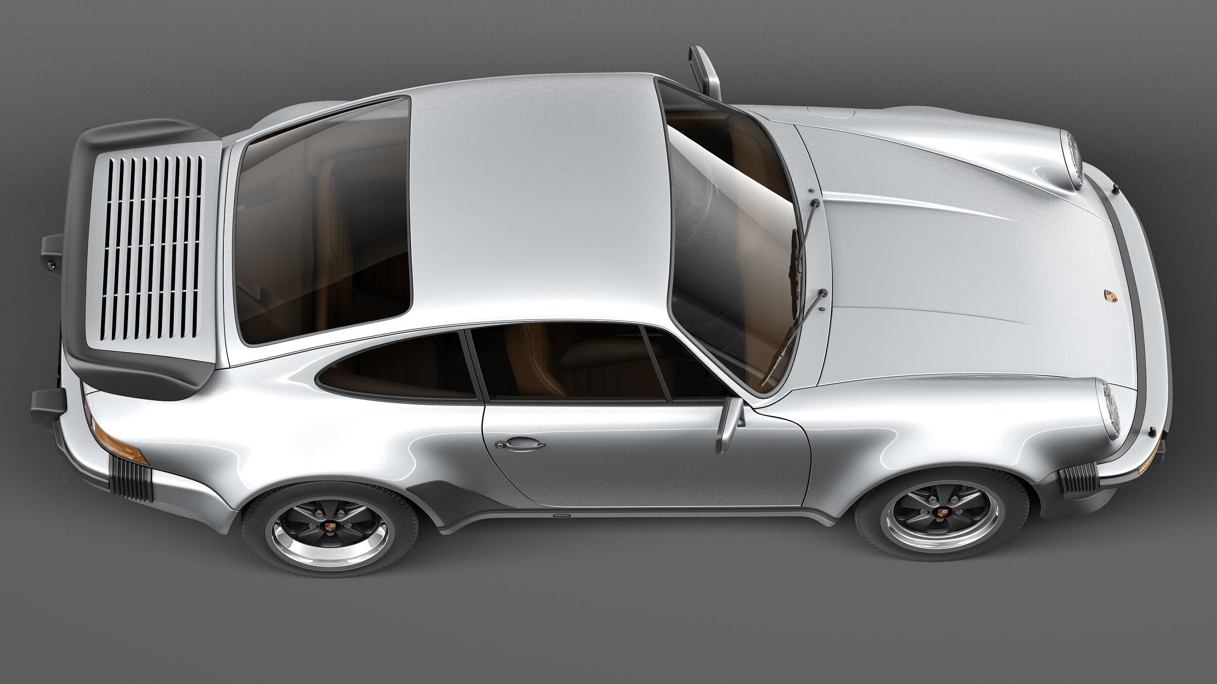 Porsche 911 930 Turbo 1975 3D model_7