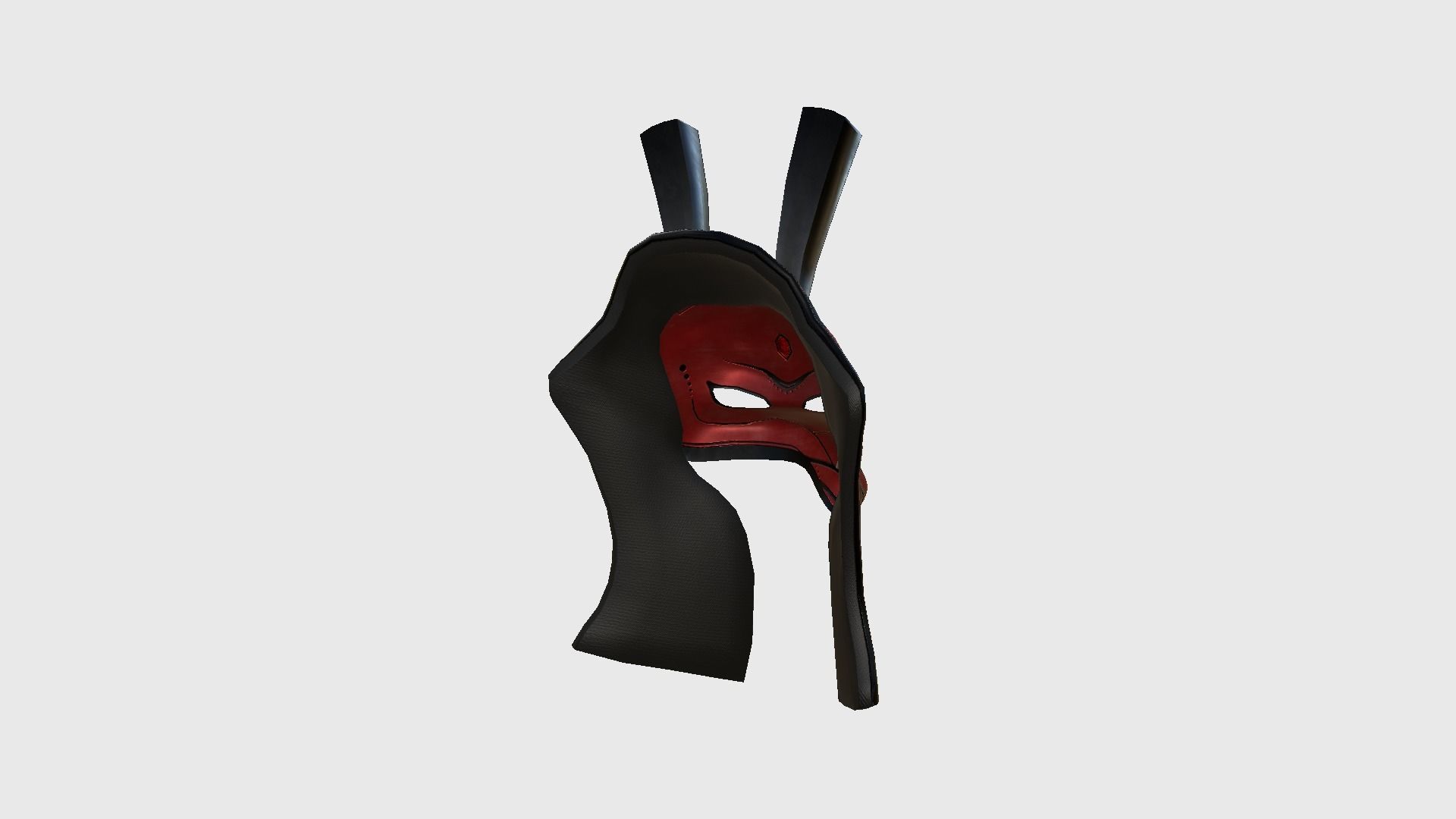 Seth Mask A10 - Egyptian Gods Character Clothing Low-poly 3D model_4