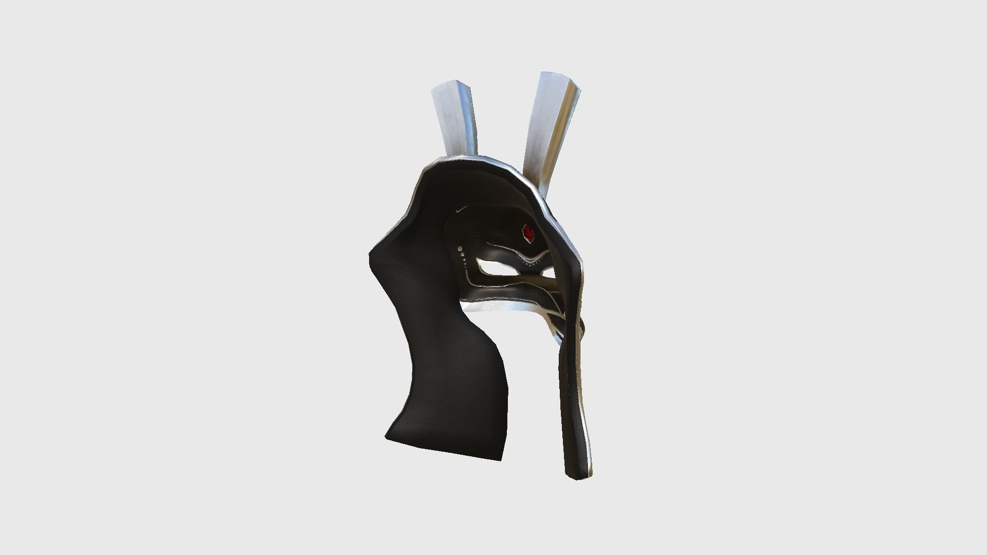 Seth Mask A05 - Egyptian Gods Character Clothing Low-poly 3D model_4
