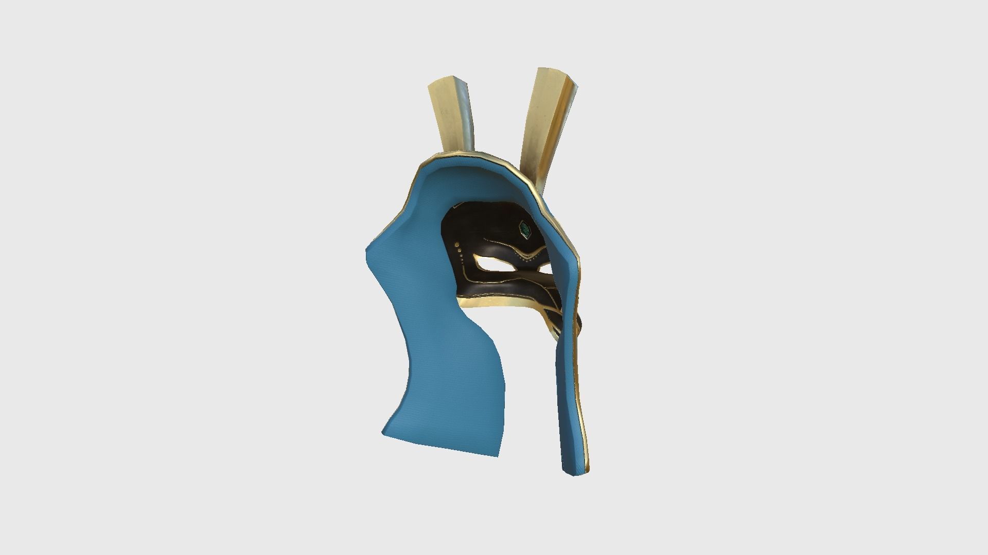 Seth Mask A04 - Egyptian Gods Character Clothing Low-poly 3D model_4