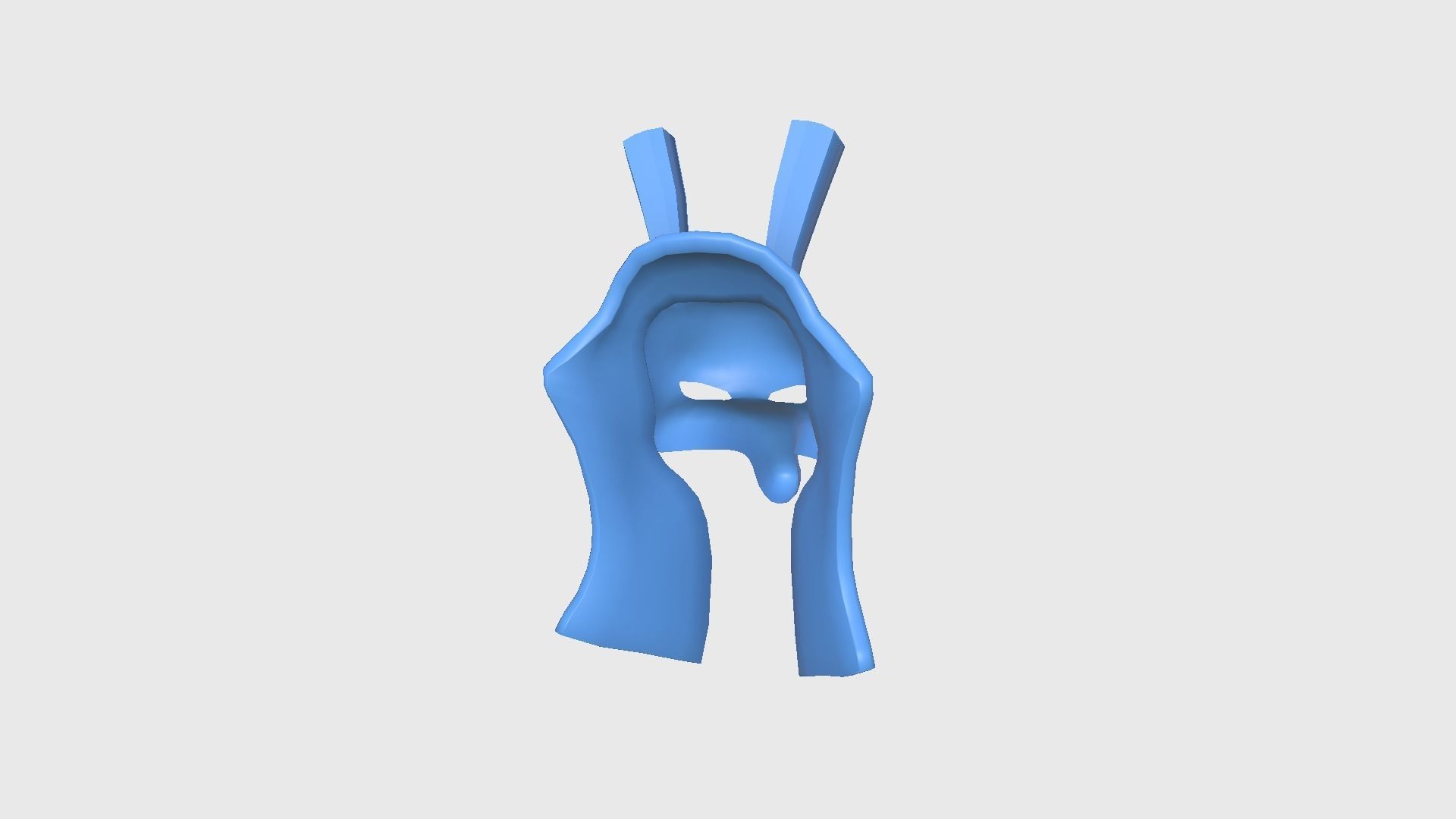 Seth Mask A03 - Egyptian Gods Character Clothing Low-poly 3D model_13