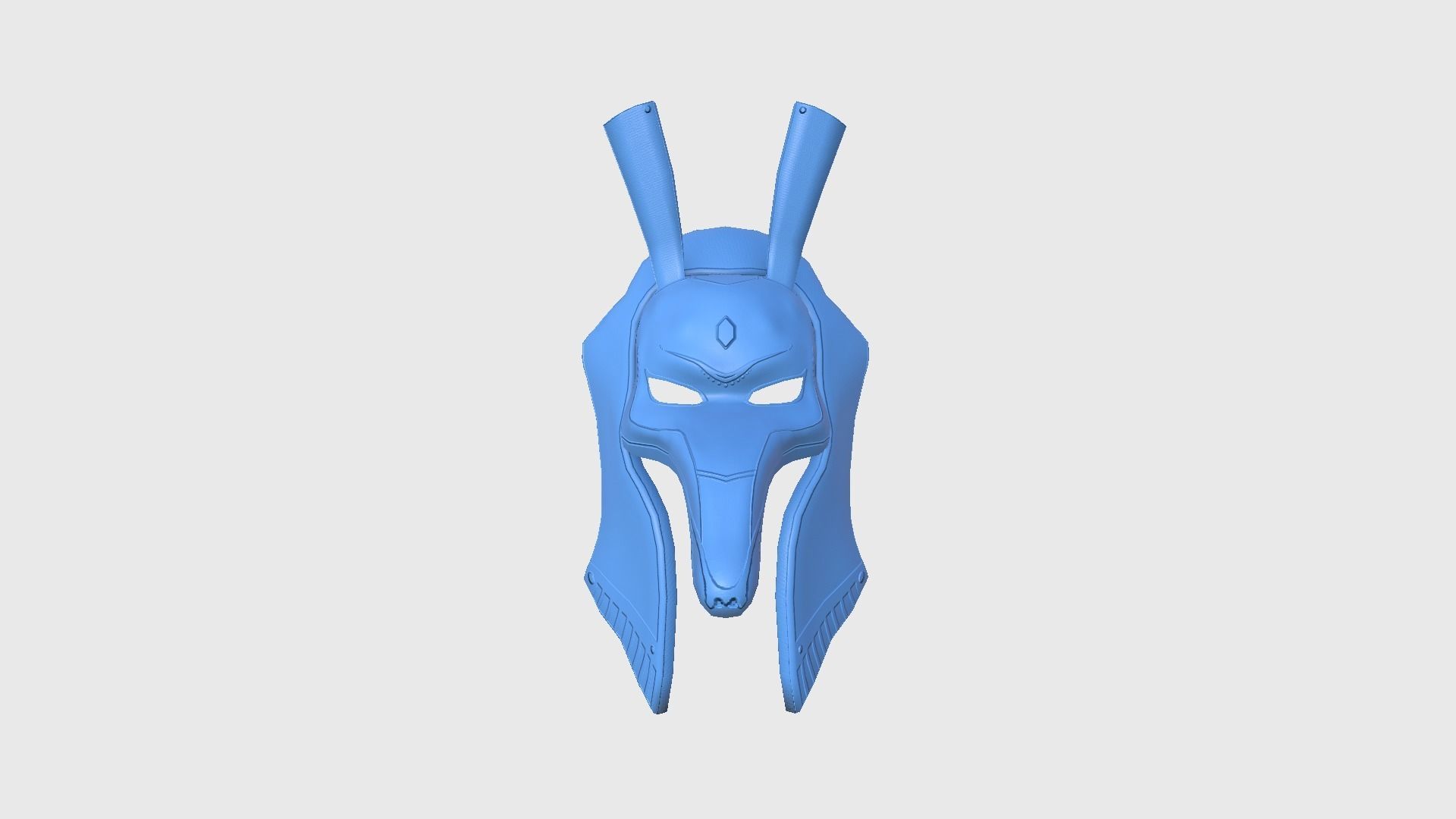 Seth Mask A01 - Egyptian Gods Character Clothing Low-poly 3D model_8