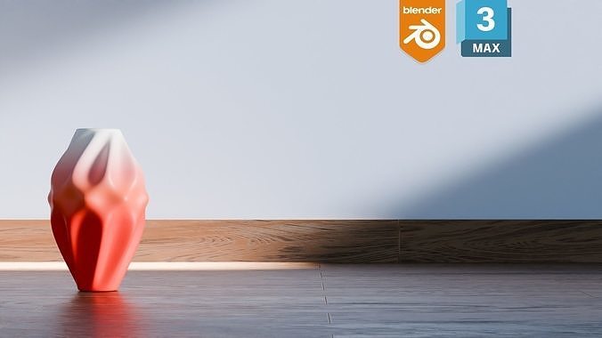 Hana Vase 3D model