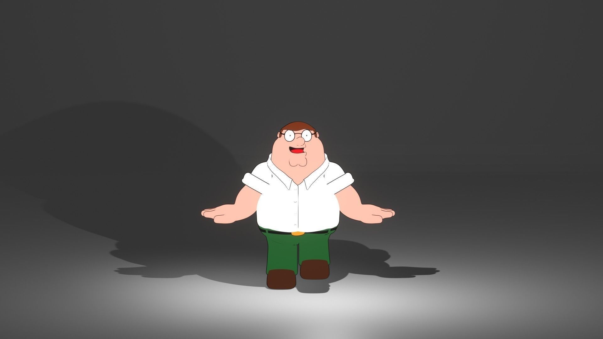 Peter griffin 3D 3D model_2