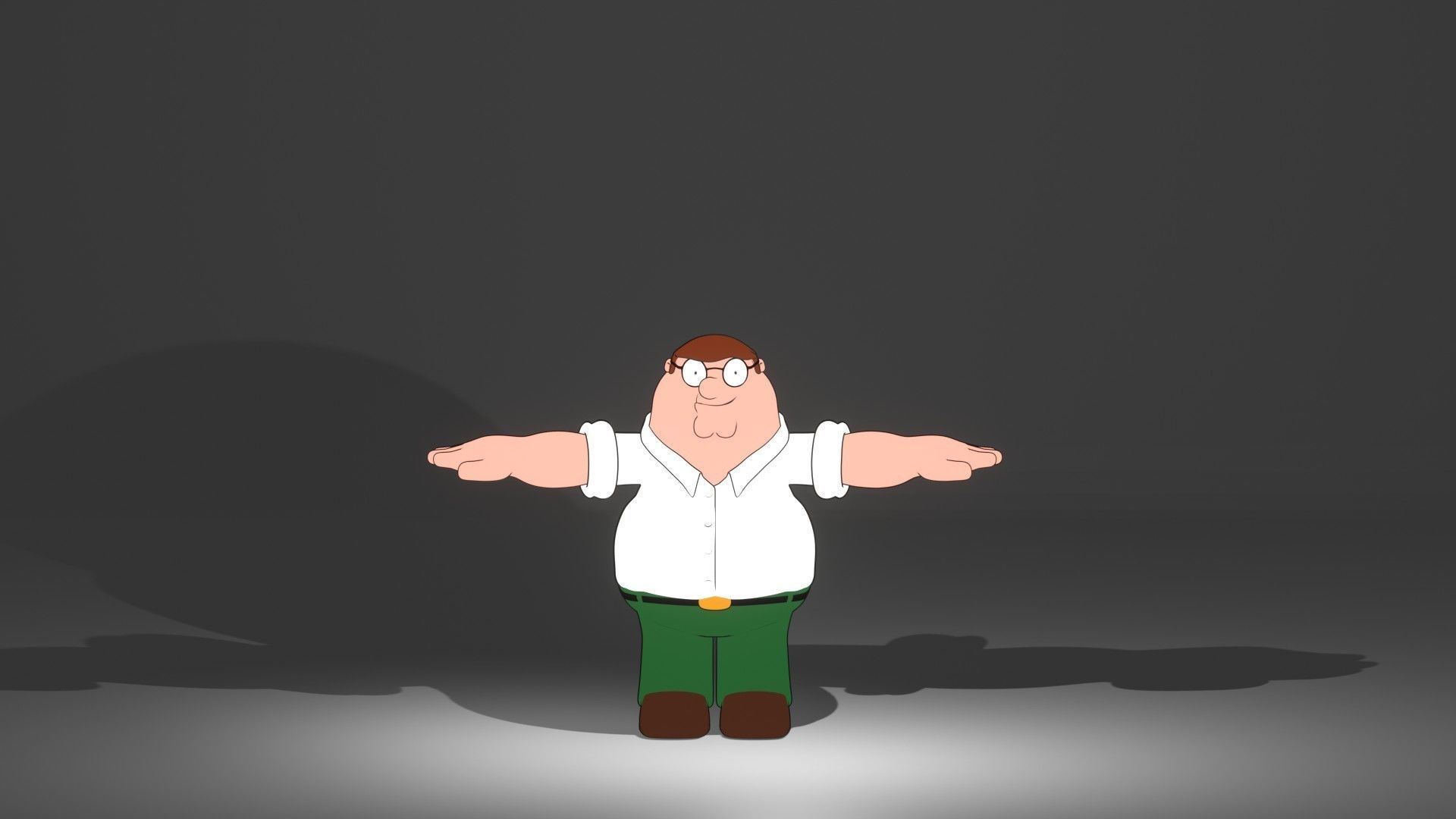 Peter griffin 3D 3D model_14