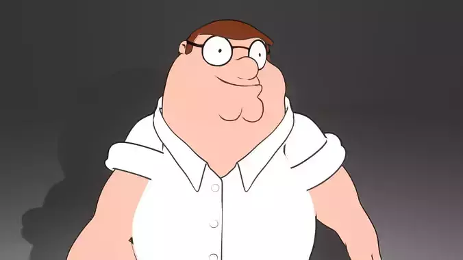 Peter griffin 3D 3D model