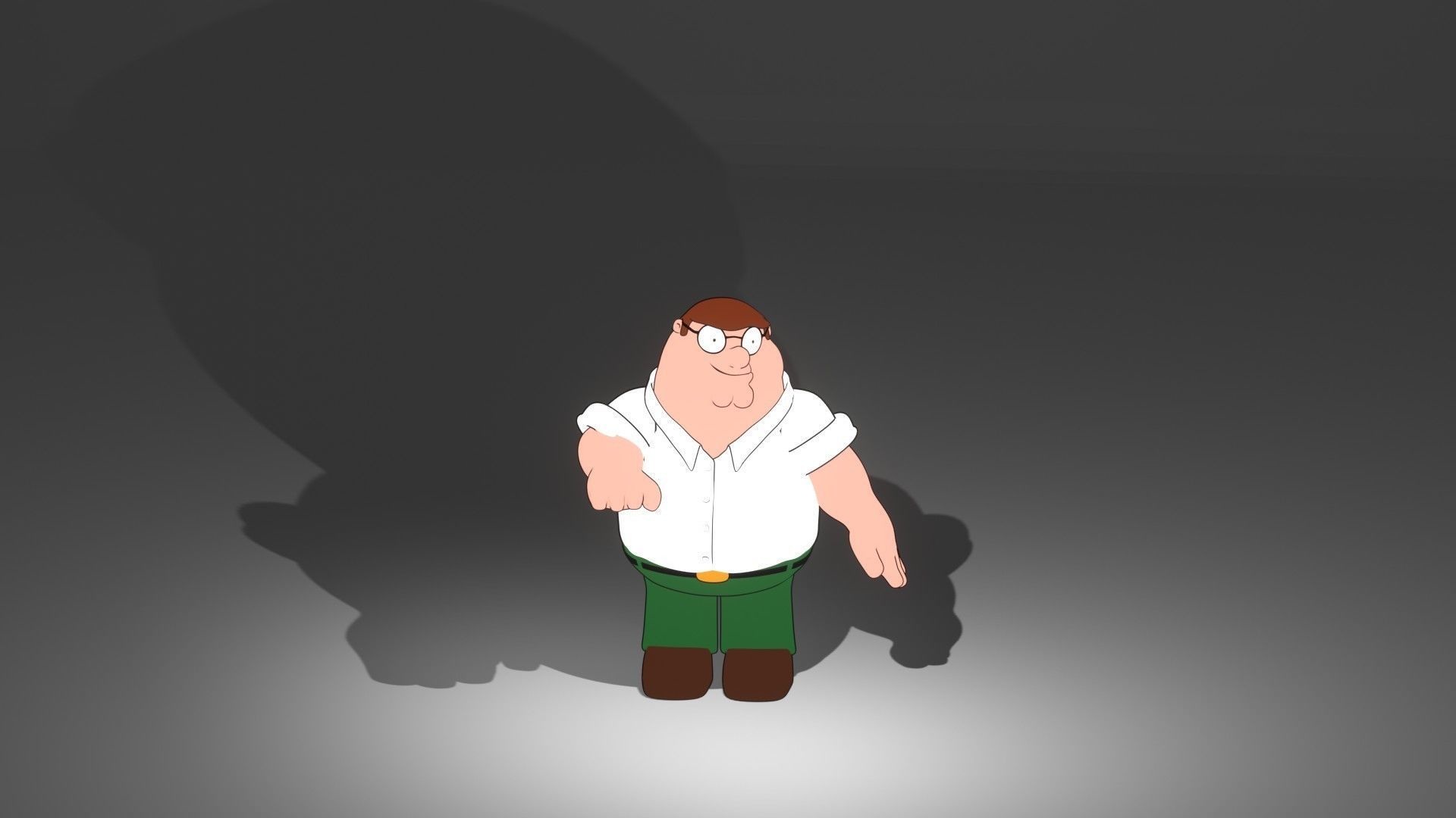 Peter griffin 3D 3D model_8