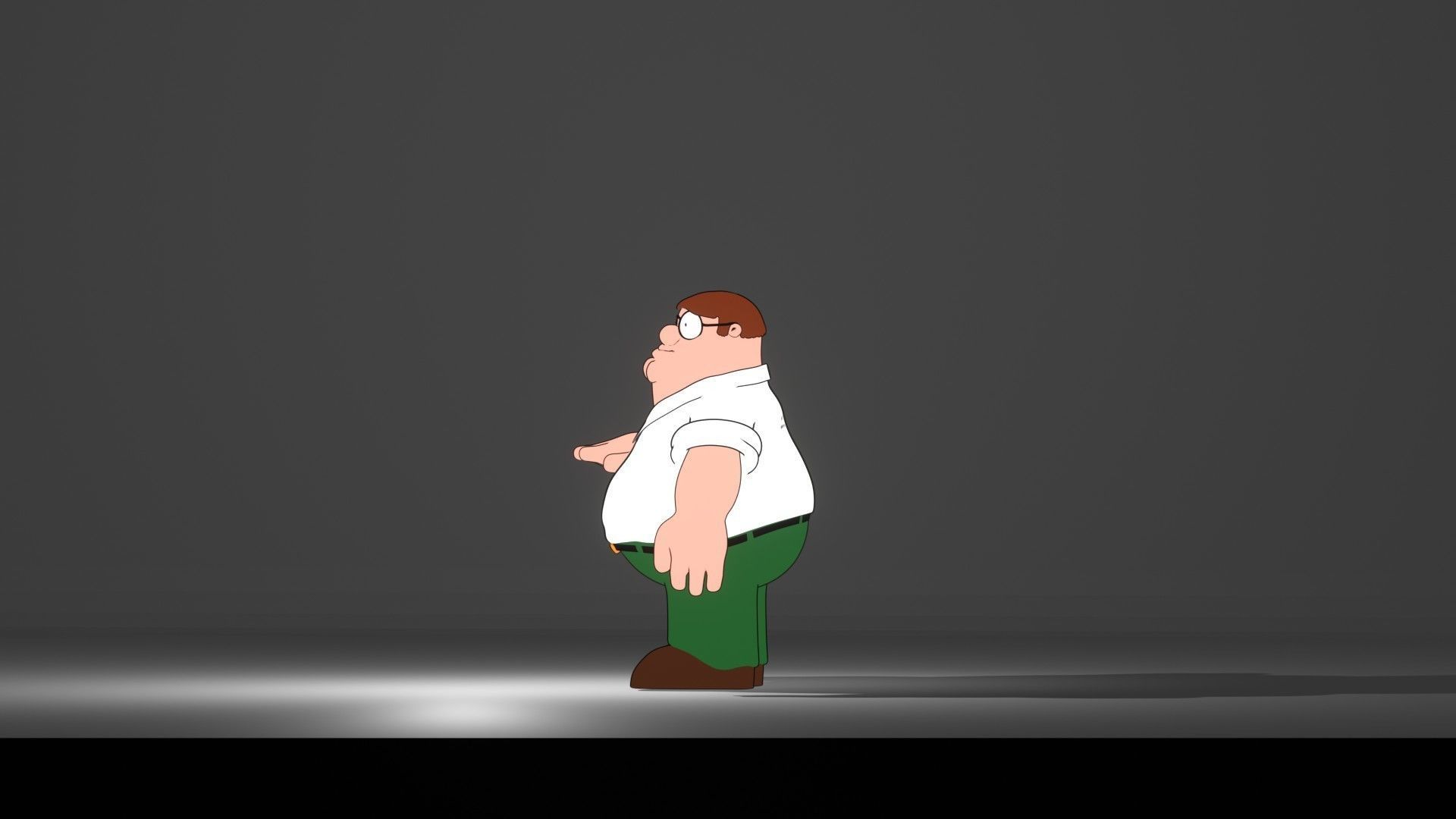Peter griffin 3D 3D model_7