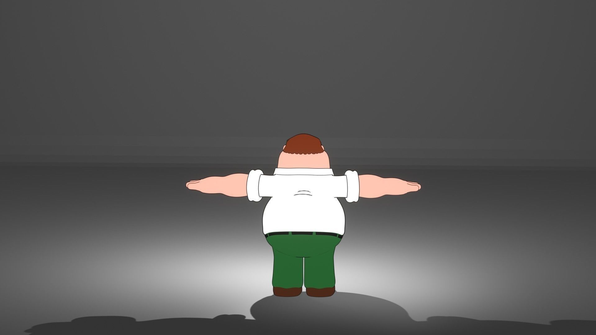 Peter griffin 3D 3D model_19