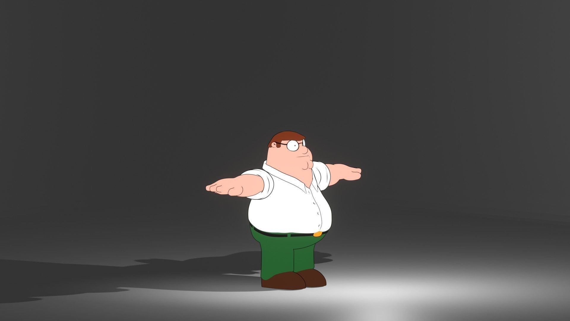 Peter griffin 3D 3D model_17
