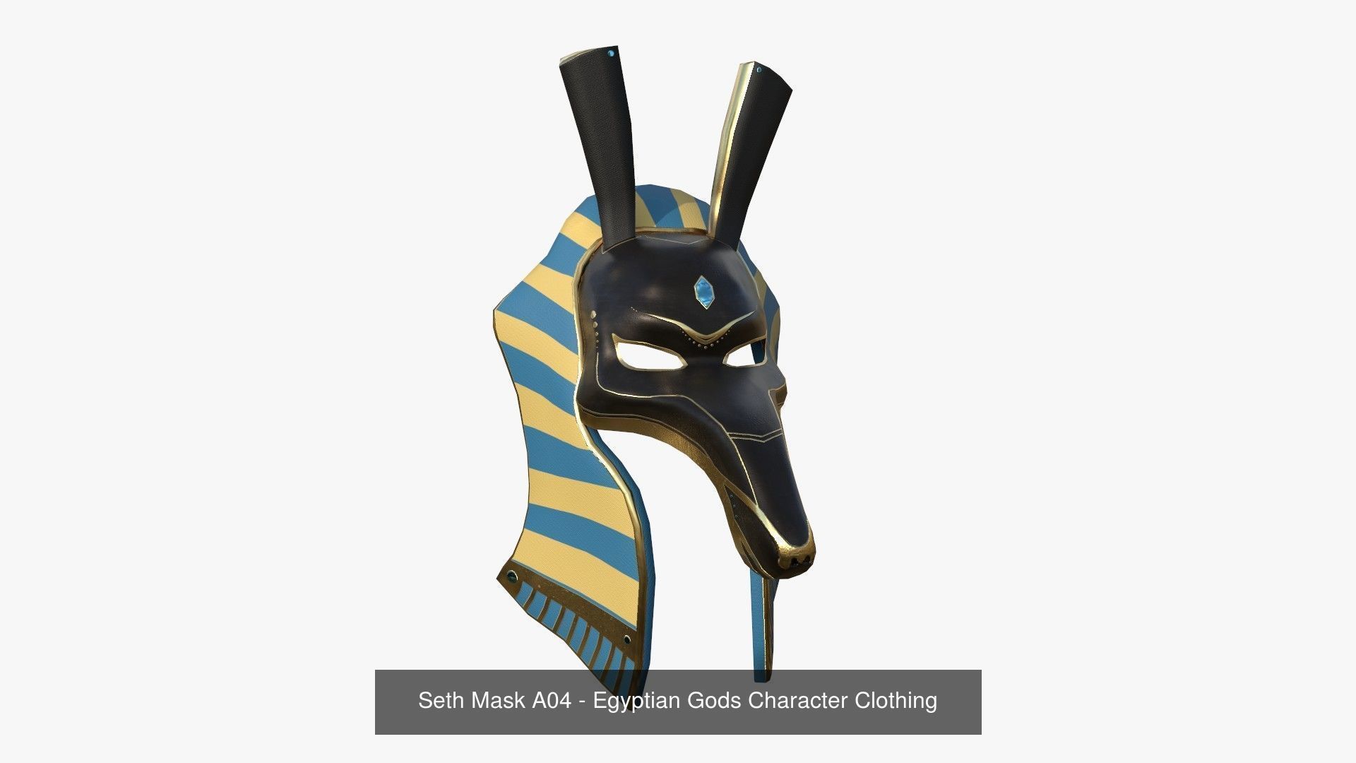 10 Seth Mask A Collection - Egyptian Gods Character Clothing _8