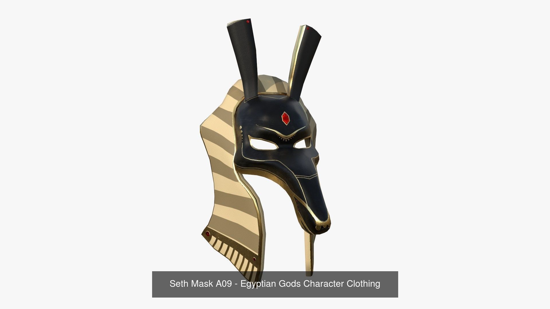 10 Seth Mask A Collection - Egyptian Gods Character Clothing _3