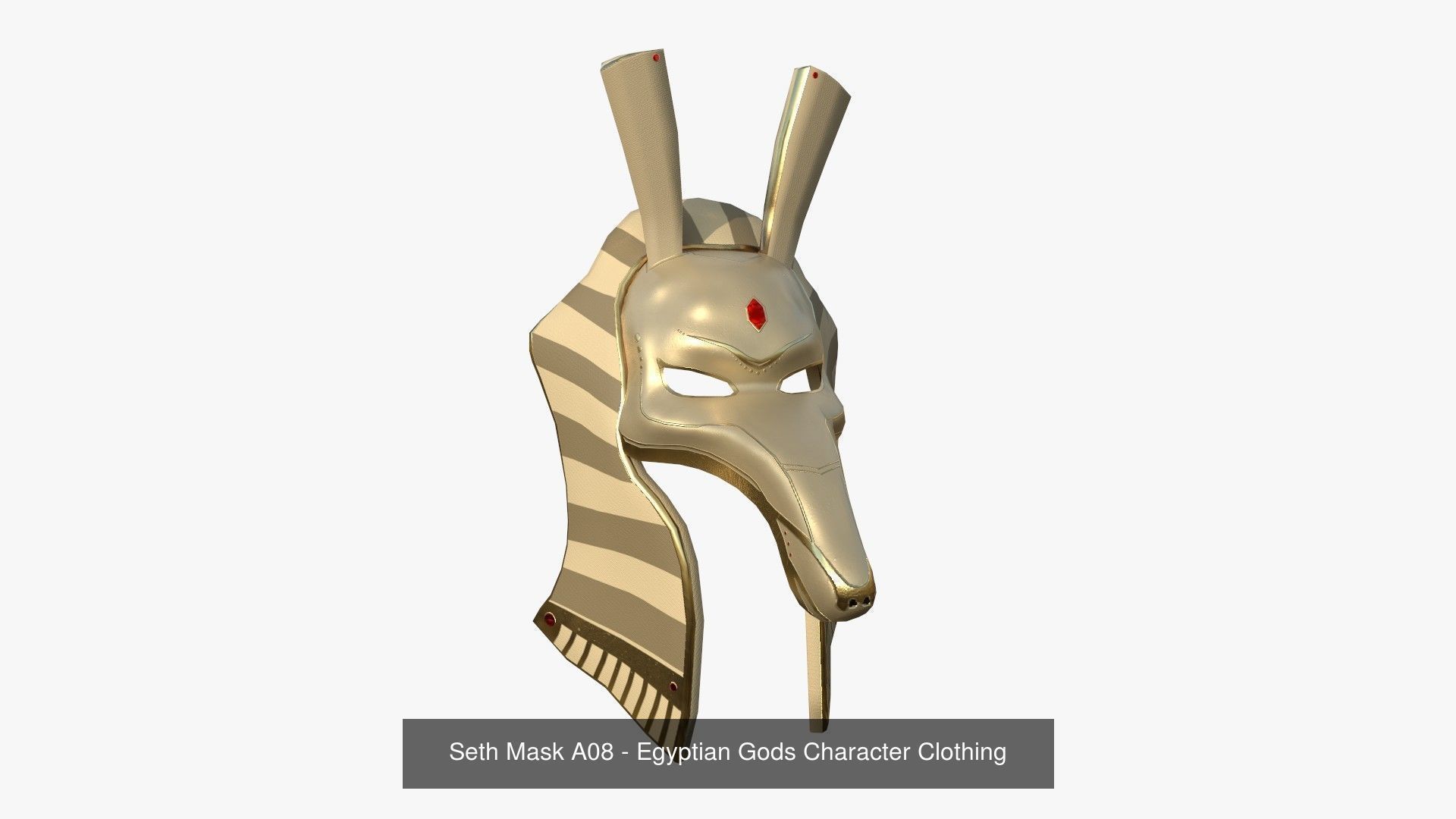 10 Seth Mask A Collection - Egyptian Gods Character Clothing _4
