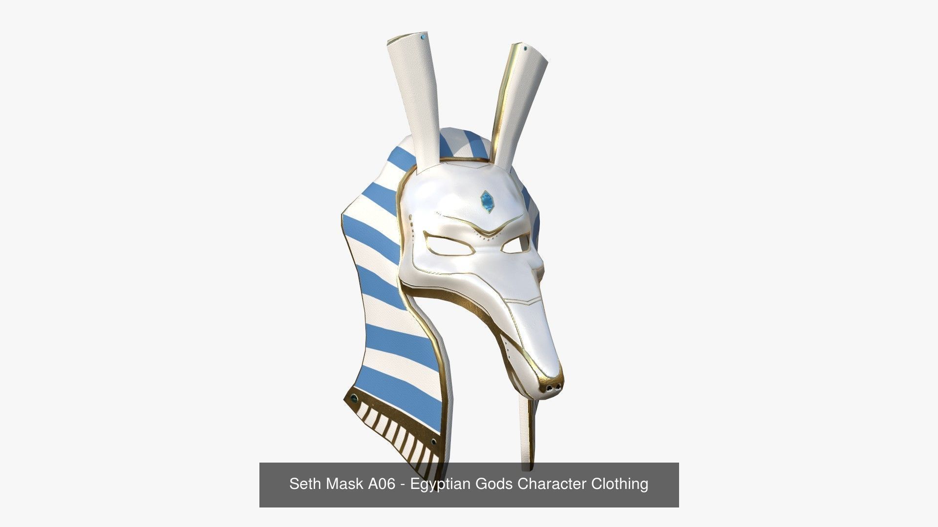 10 Seth Mask A Collection - Egyptian Gods Character Clothing _6
