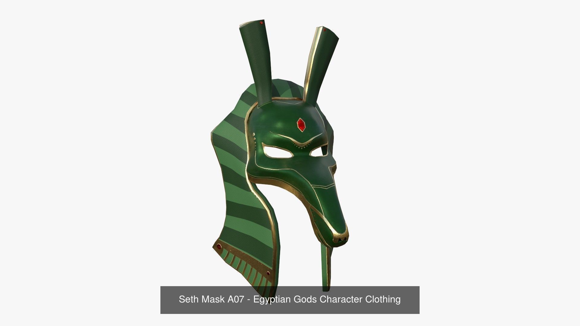 10 Seth Mask A Collection - Egyptian Gods Character Clothing _5