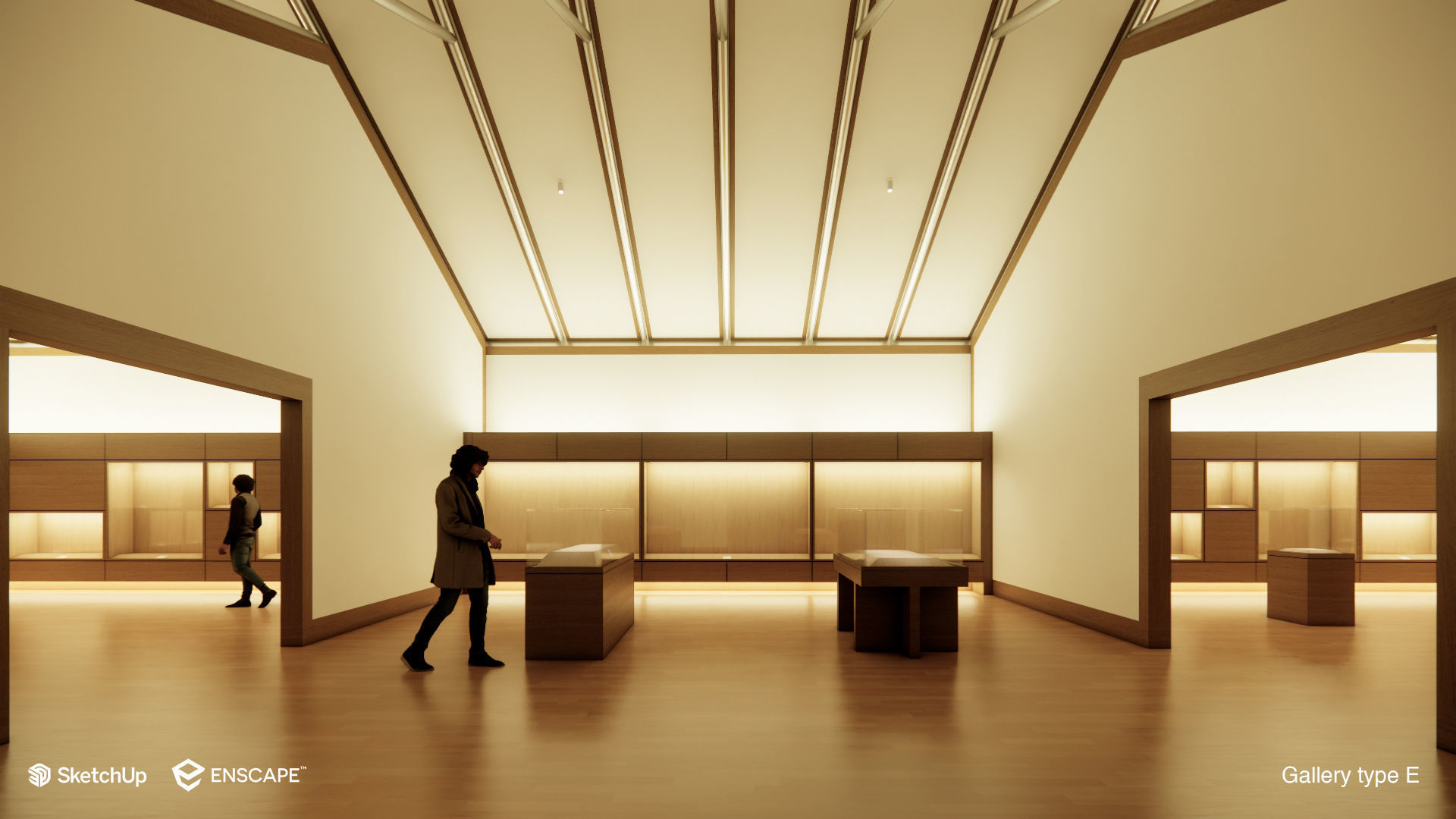 Suzhou Museum - Entire building and Art galleries 3D model_42