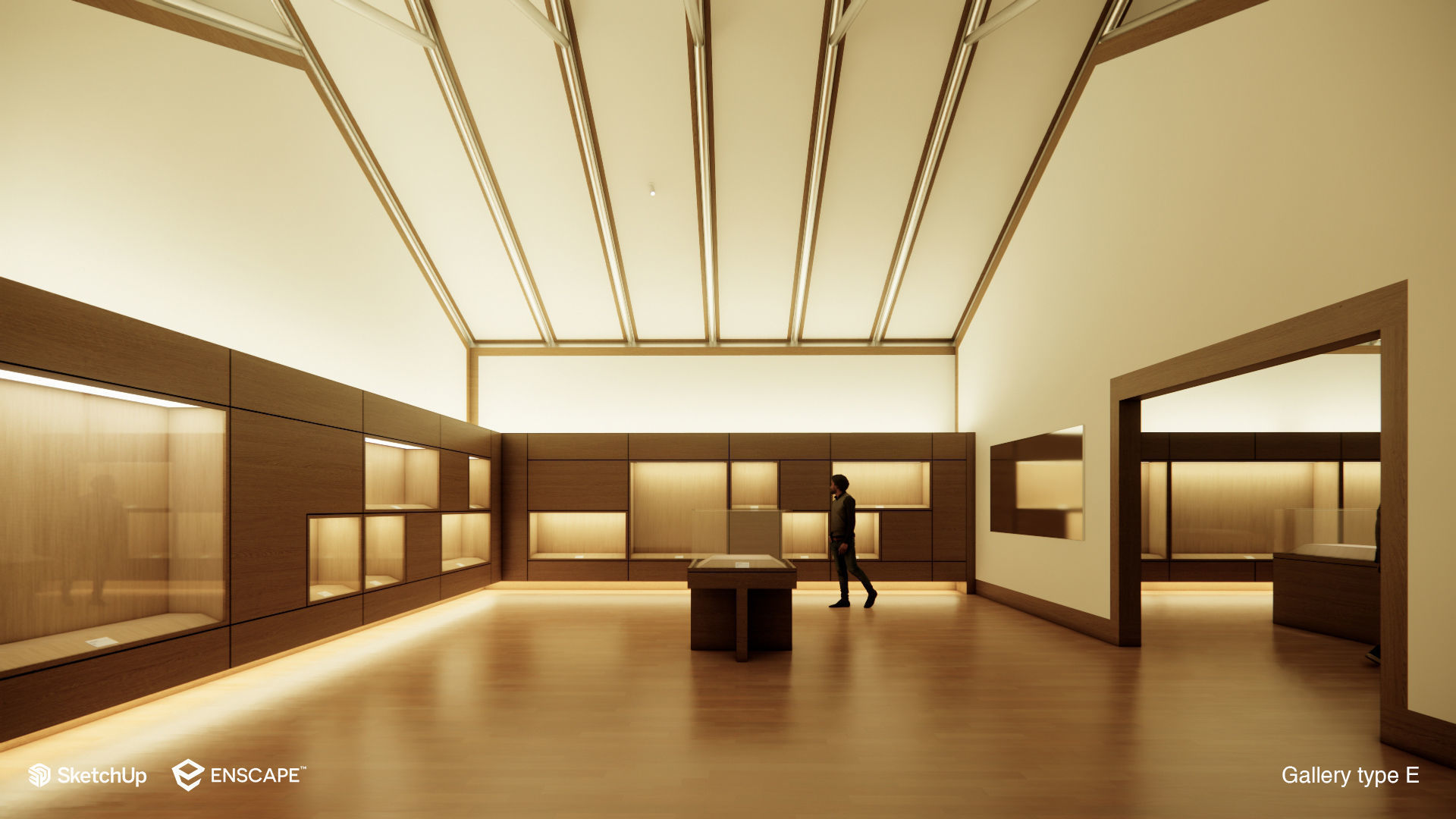 Suzhou Museum - Entire building and Art galleries 3D model_41