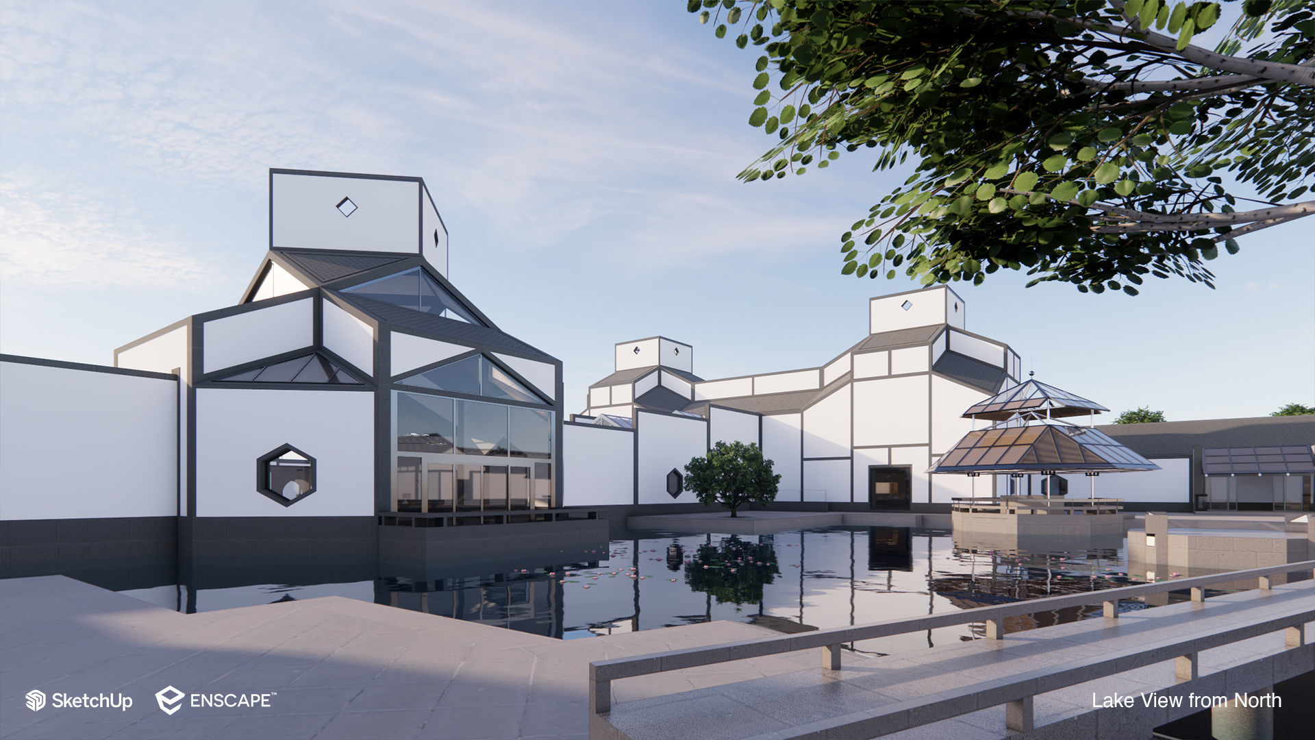 Suzhou Museum - Entire building and Art galleries 3D model_24