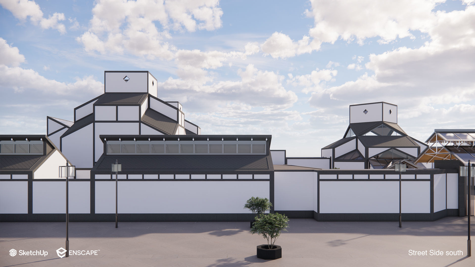Suzhou Museum - Entire building and Art galleries 3D model_22