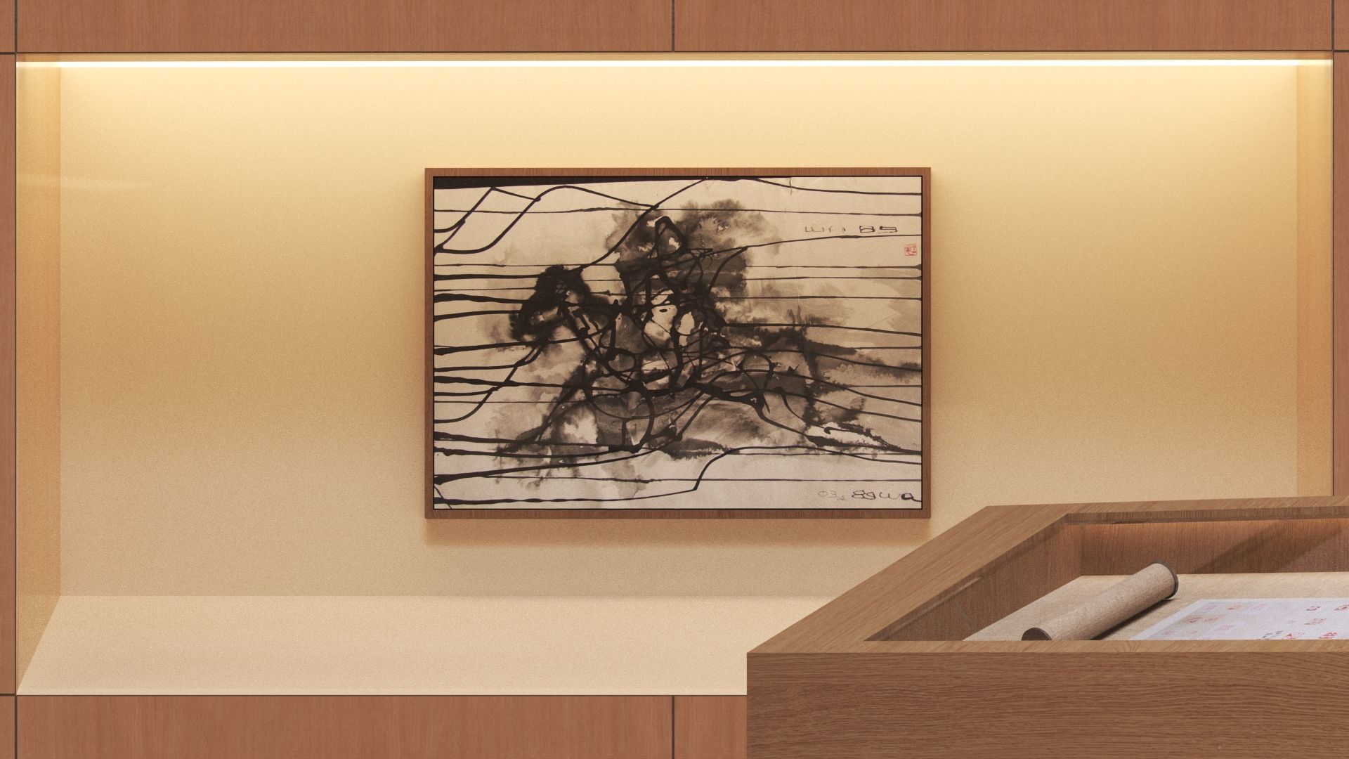 Suzhou Museum - Entire building and Art galleries 3D model_18