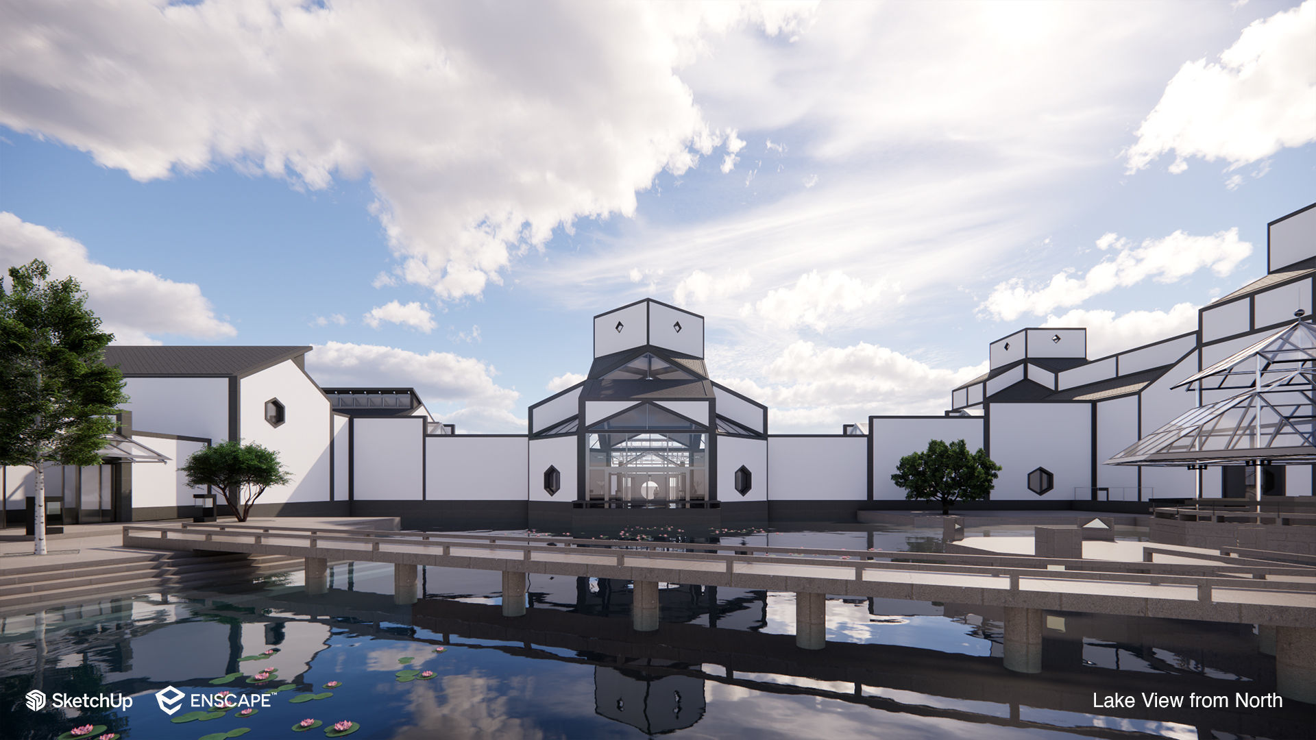 Suzhou Museum - Entire building and Art galleries 3D model_25