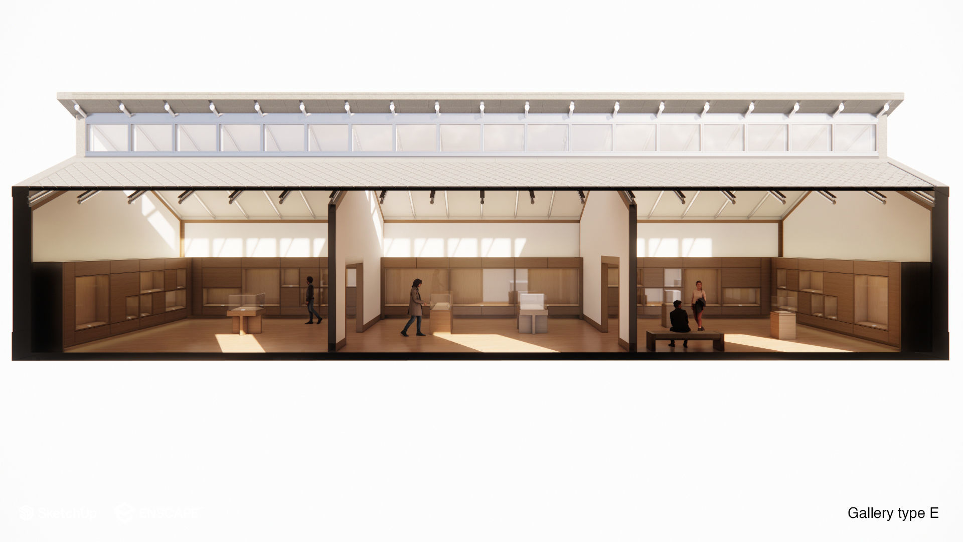 Suzhou Museum - Entire building and Art galleries 3D model_40
