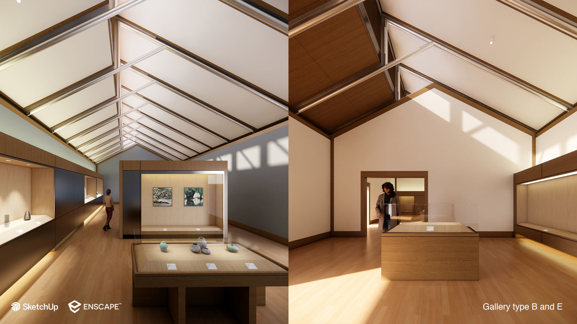 Suzhou Museum - Entire building and Art galleries 3D model_31