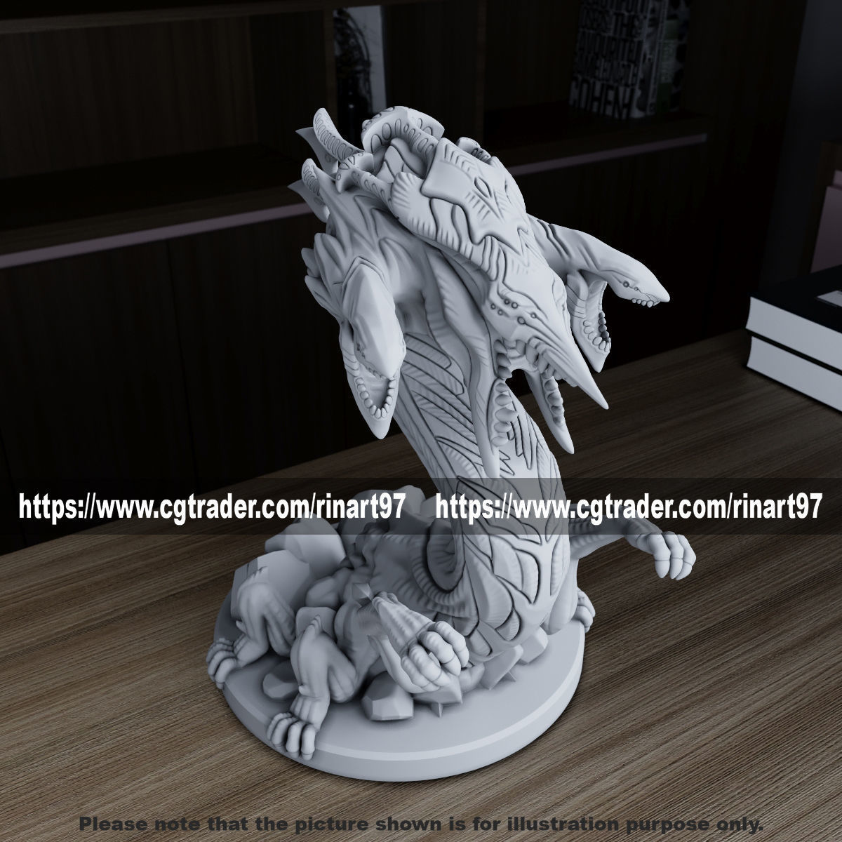 baron nashor rework 3D print model from League of Legends 3D print model_6