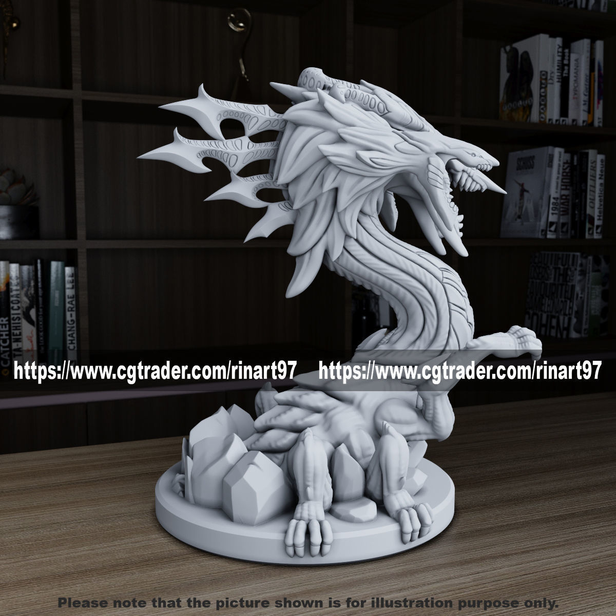 baron nashor rework 3D print model from League of Legends 3D print model_10