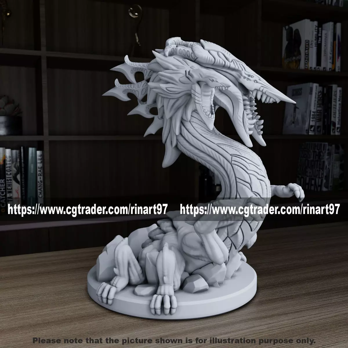 baron nashor rework 3D print model from League of Legends 3D print model_0