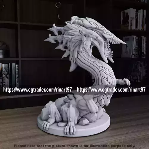 baron nashor rework 3D print model from League of Legends 3D print model