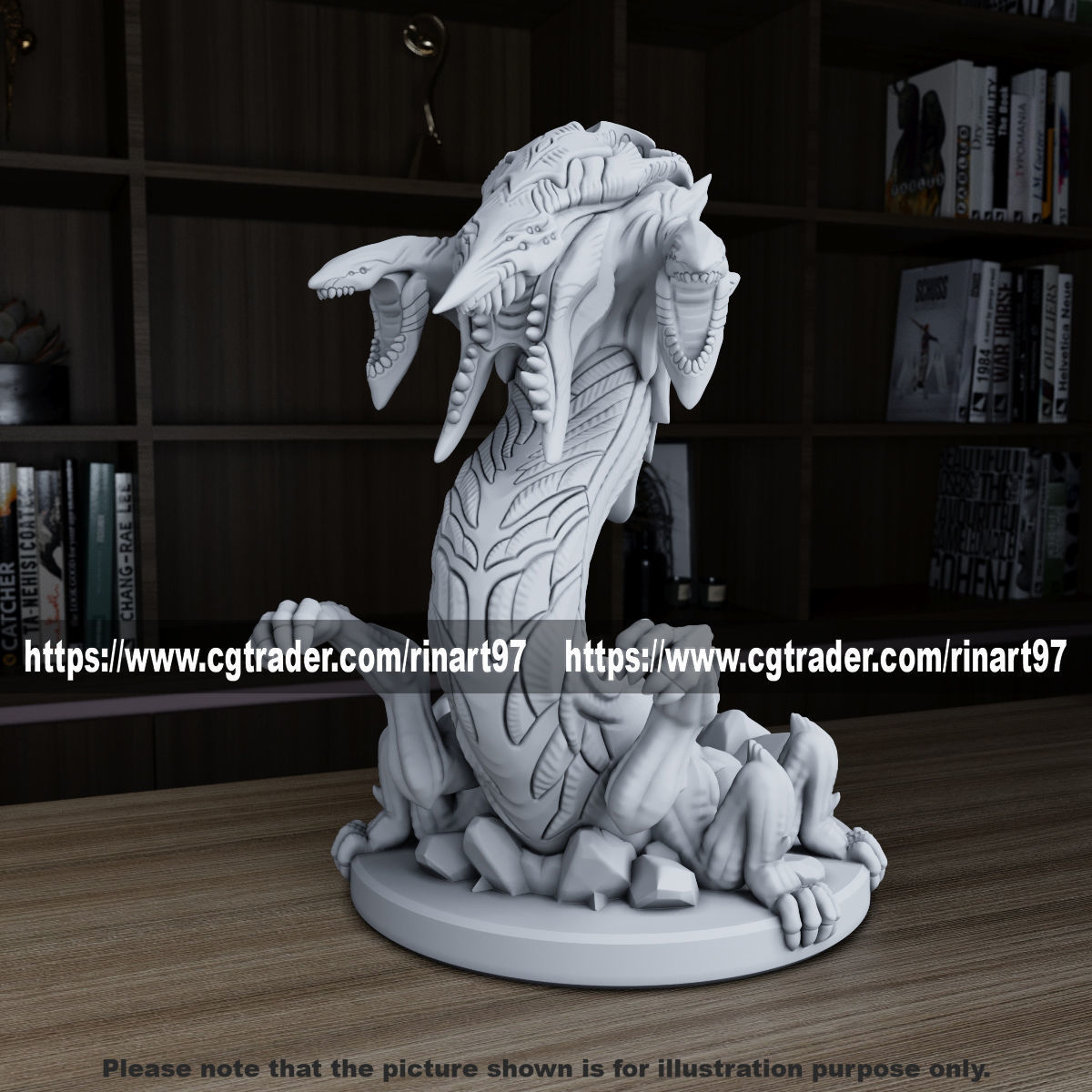 baron nashor rework 3D print model from League of Legends 3D print model_3