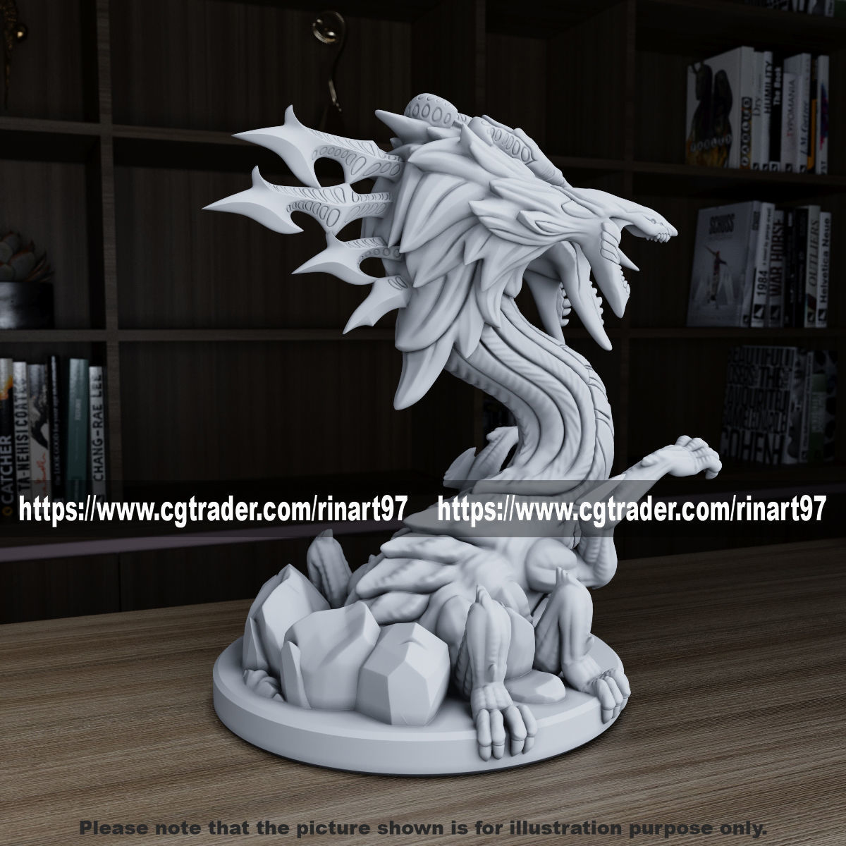 baron nashor rework 3D print model from League of Legends 3D print model_11