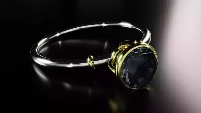 Diamond Ring 3D model
