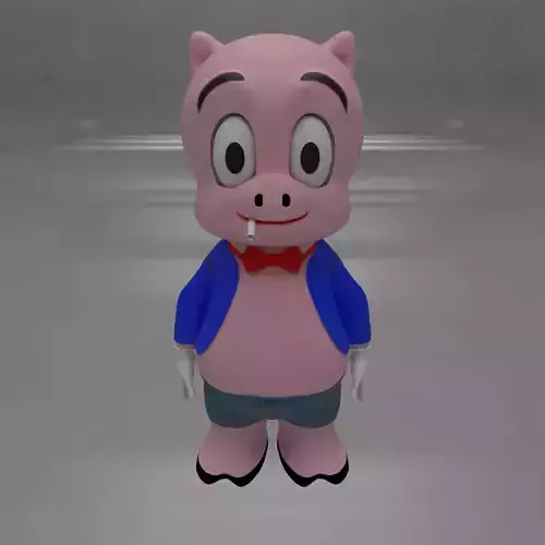 Porky Pig  3D model