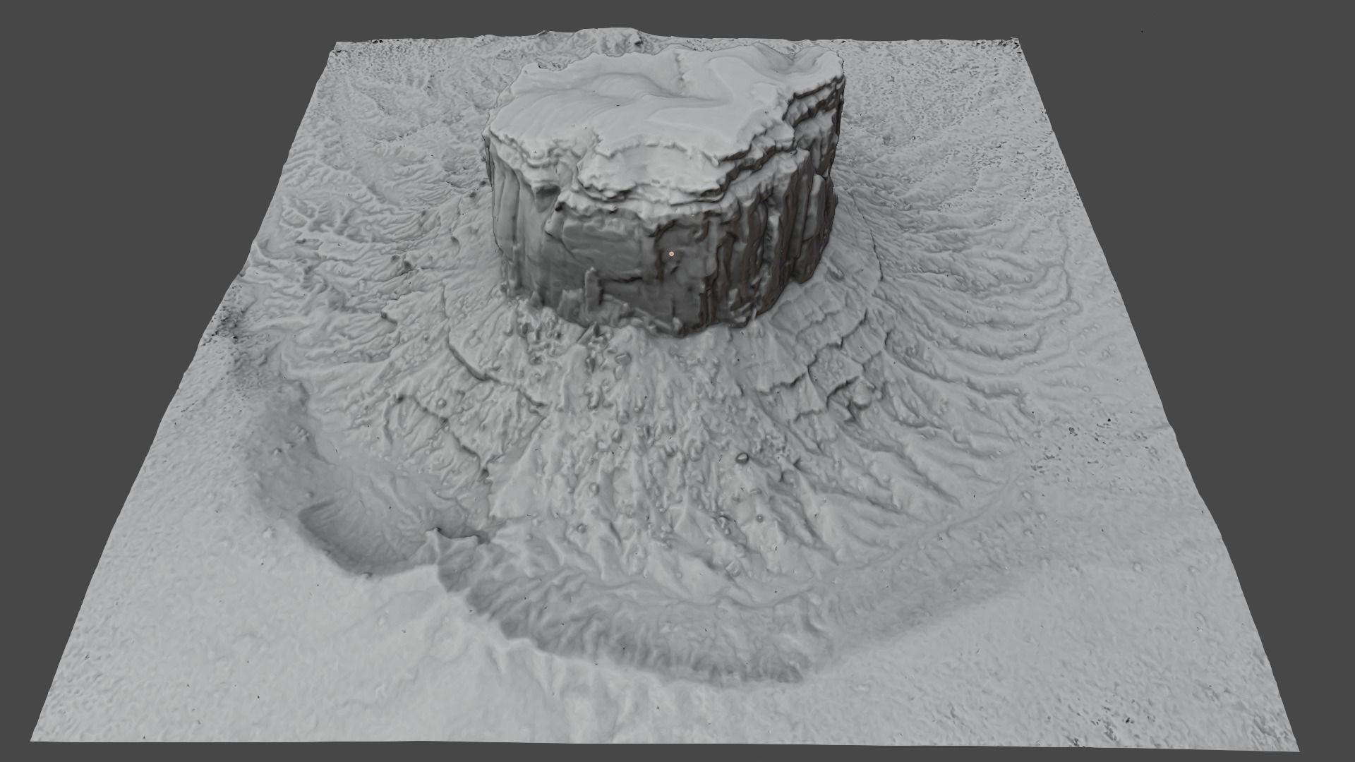 Monument Valley Mitchell Butte Multipurpose Terrain Model 3D model_14