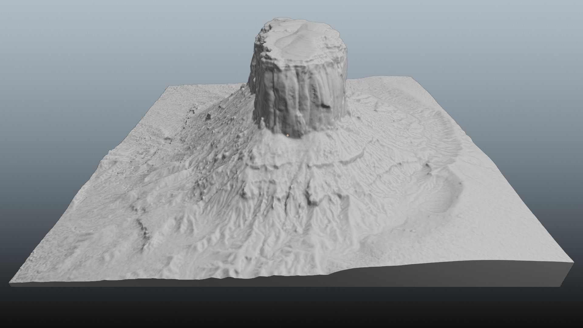 Monument Valley Mitchell Butte Multipurpose Terrain Model 3D model_30