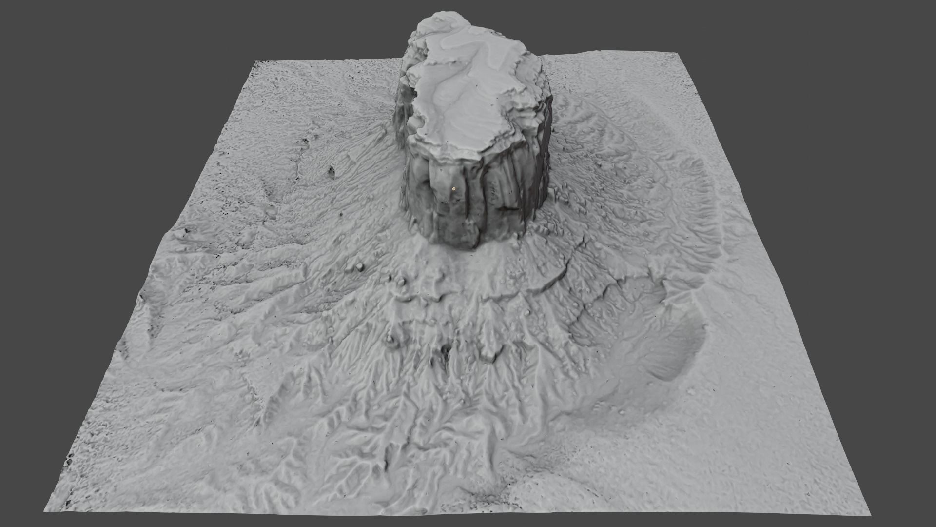 Monument Valley Mitchell Butte Multipurpose Terrain Model 3D model_13
