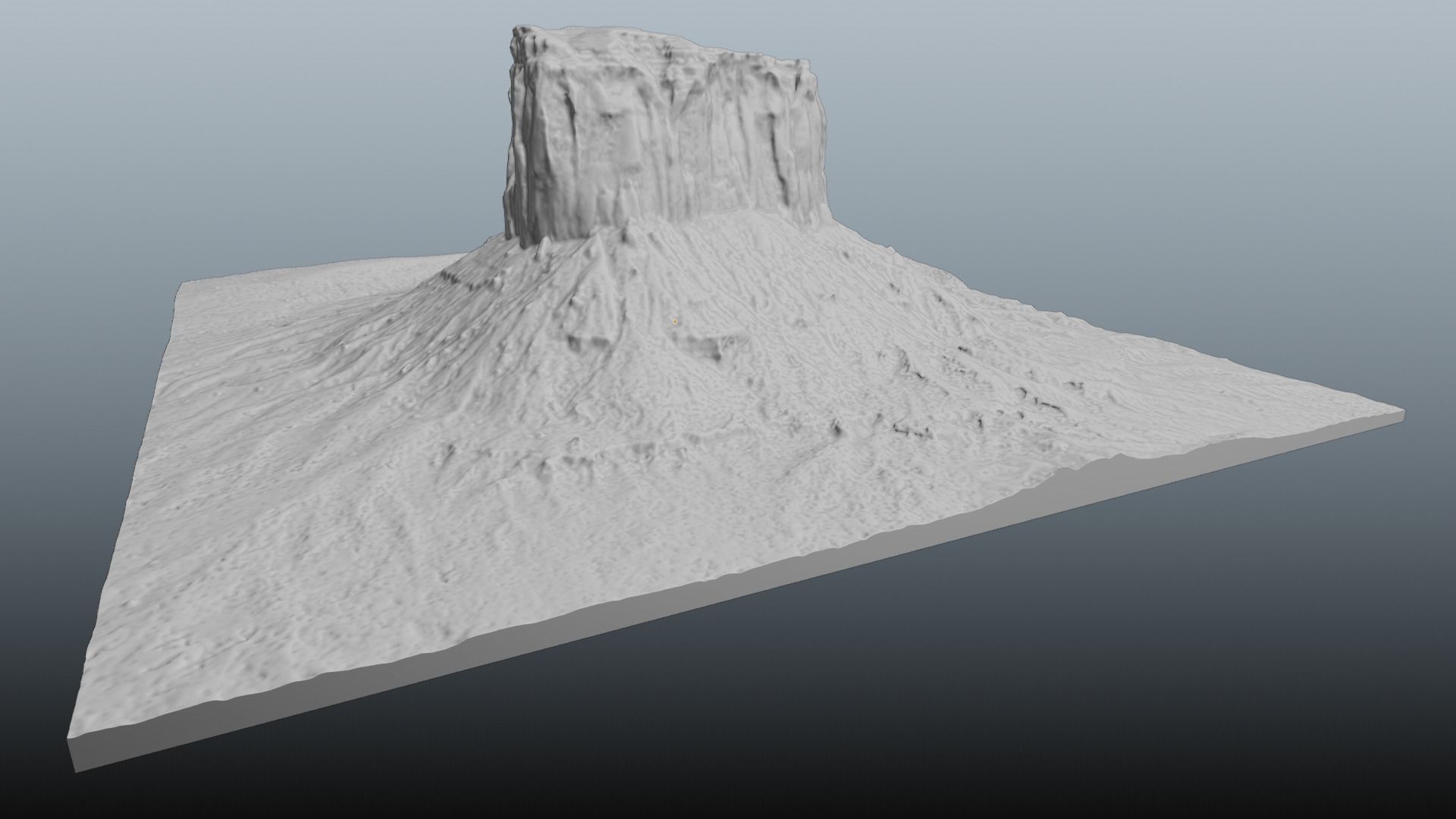Monument Valley Mitchell Butte Multipurpose Terrain Model 3D model_24