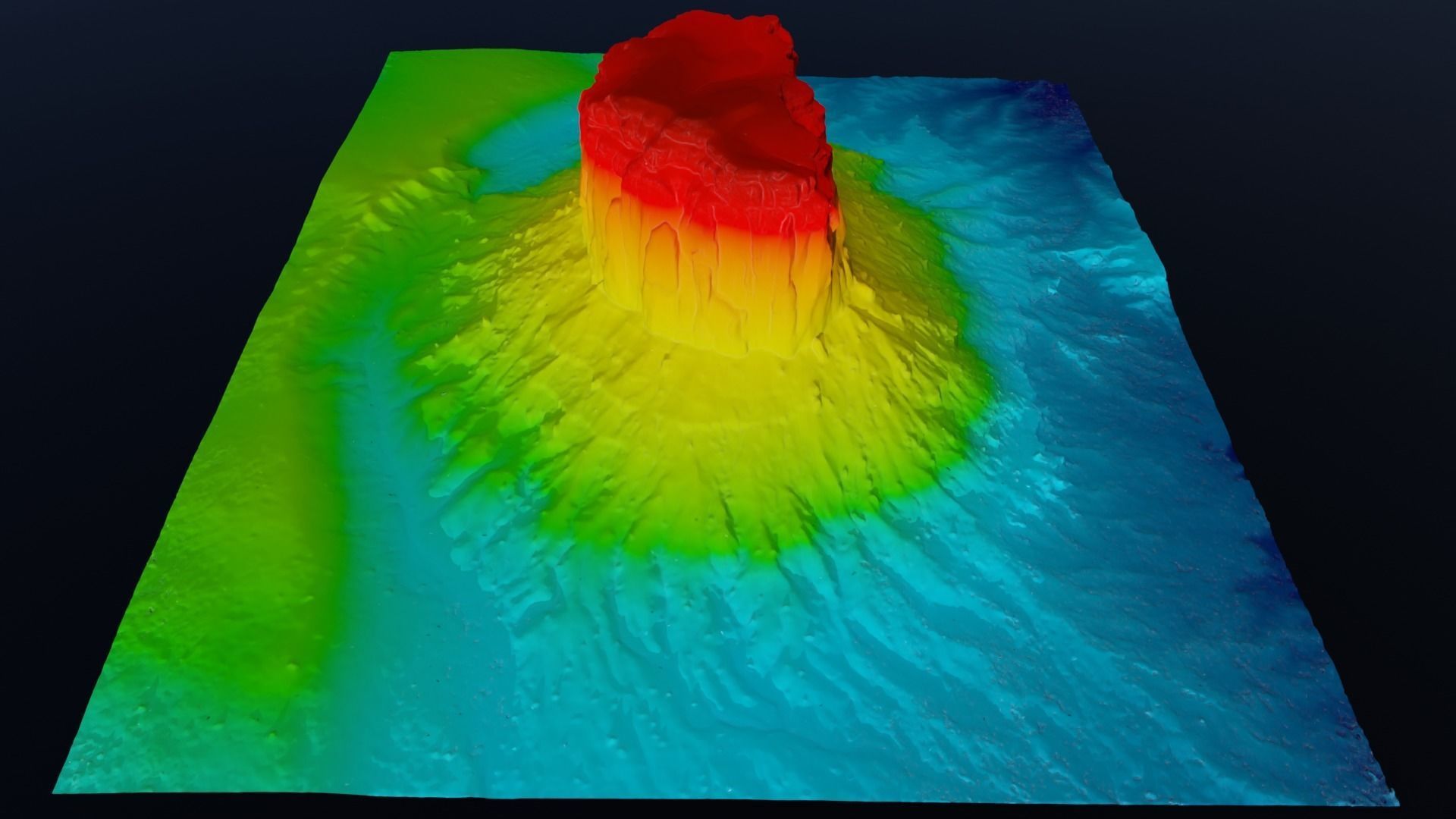 Monument Valley Mitchell Butte Multipurpose Terrain Model 3D model_20
