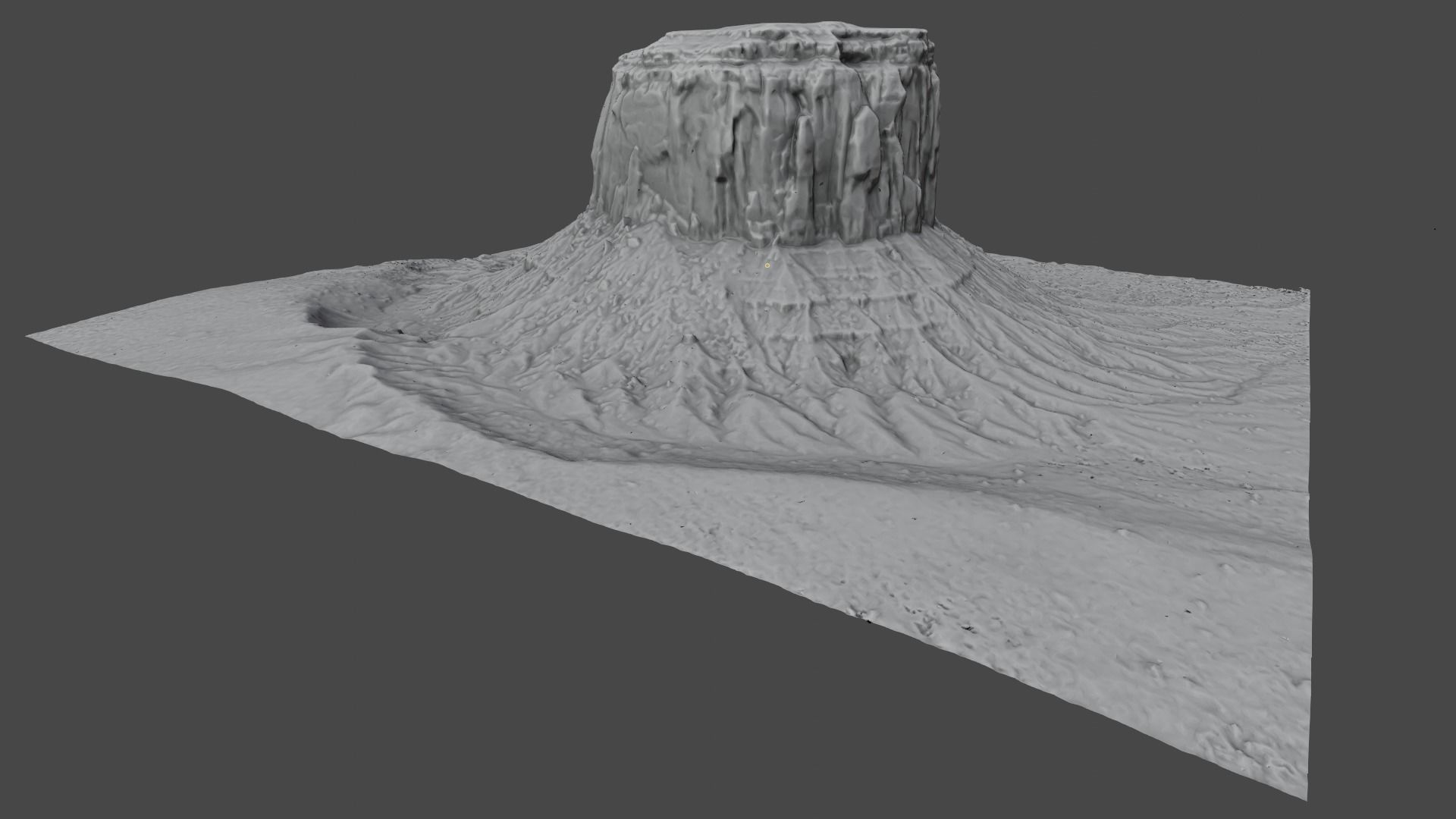 Monument Valley Mitchell Butte Multipurpose Terrain Model 3D model_18